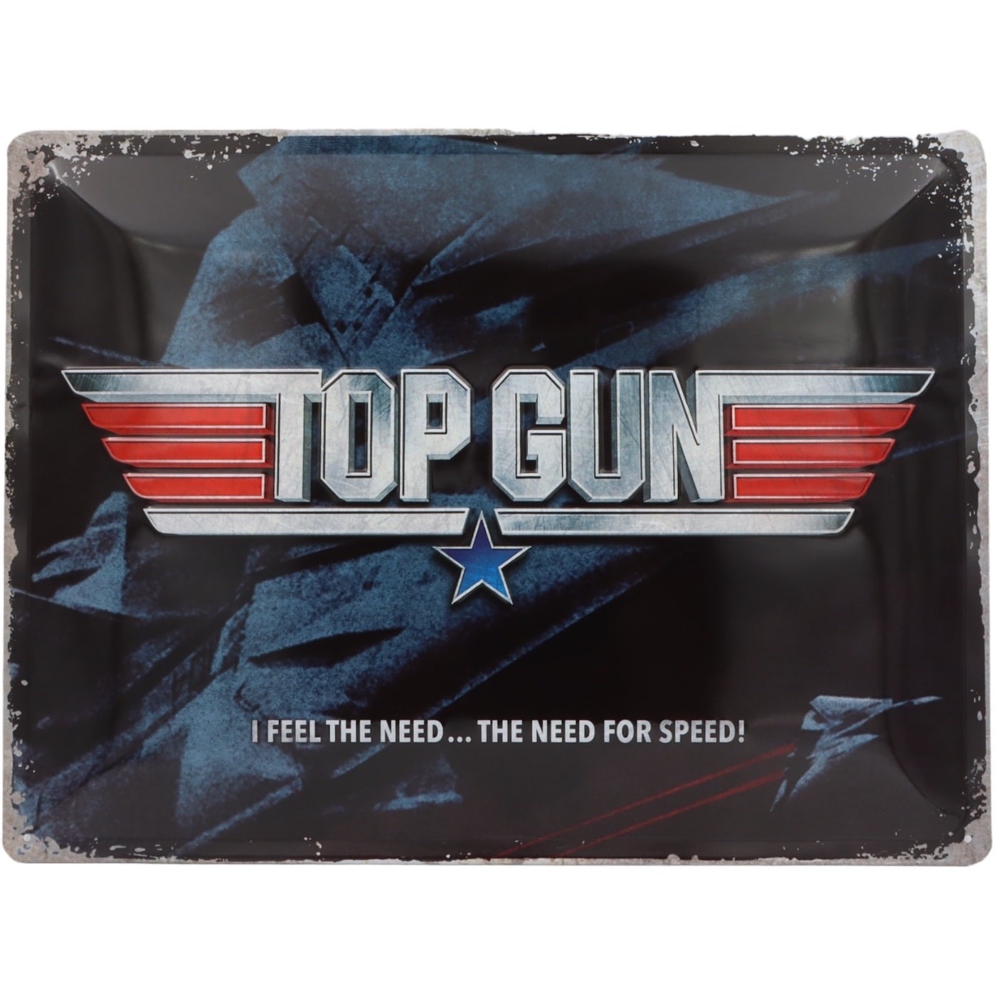 Nostalgic-Art Top Gun – Plåtskylt – 40×30 cm