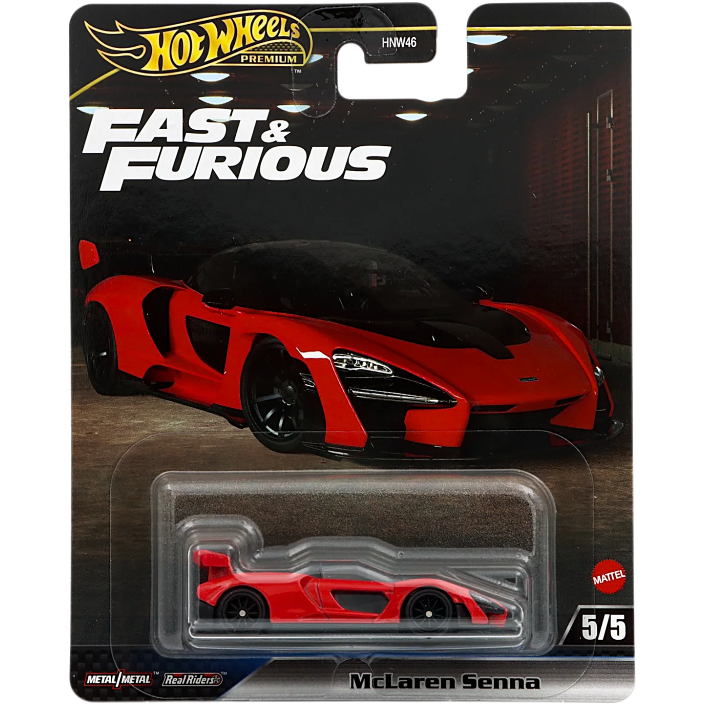 McLaren Senna - Röd - Fast & Furious - Hot Wheels