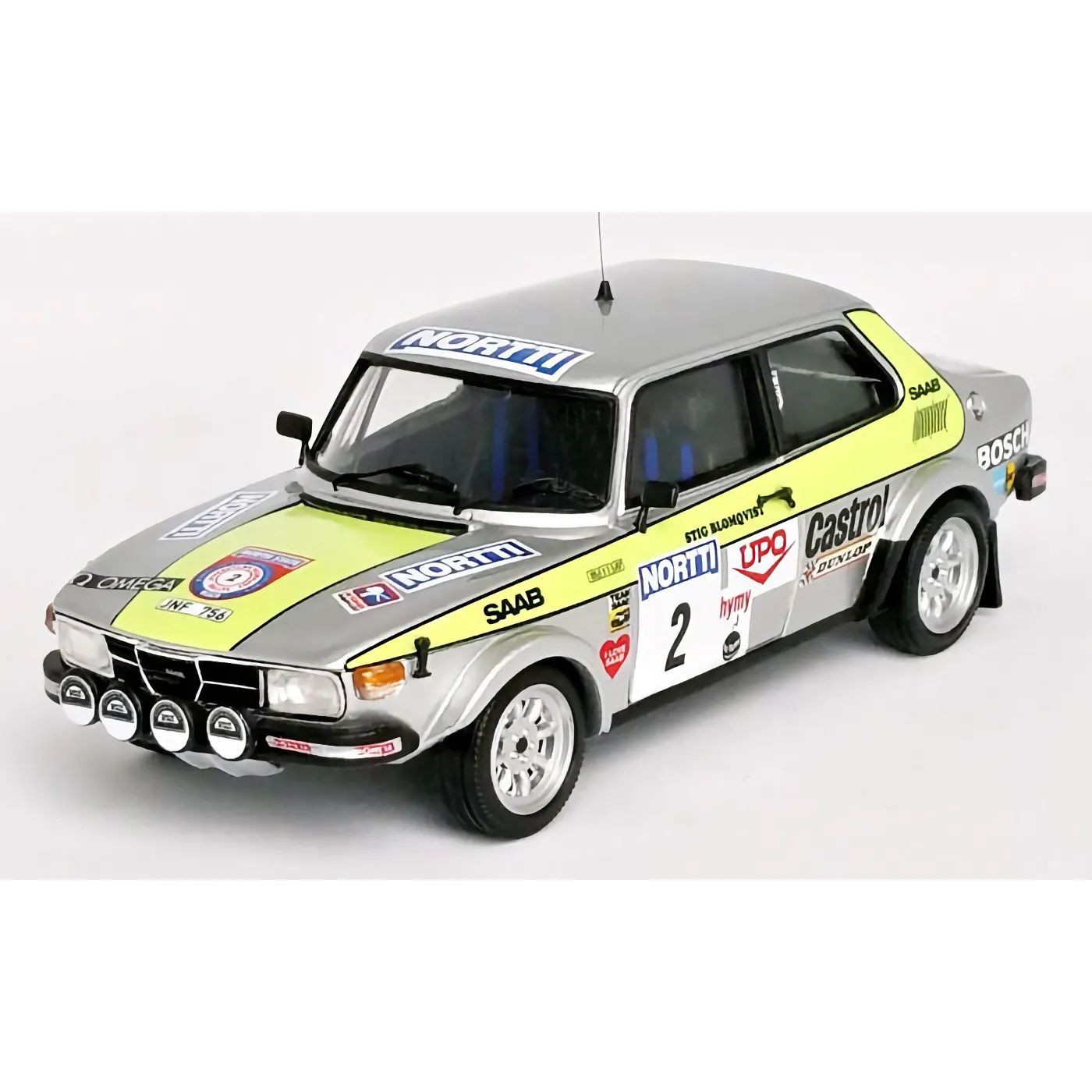 Läs mer om Saab 99 - Blomqvist / Sylvan - 1977 - Trofeu - 1:43