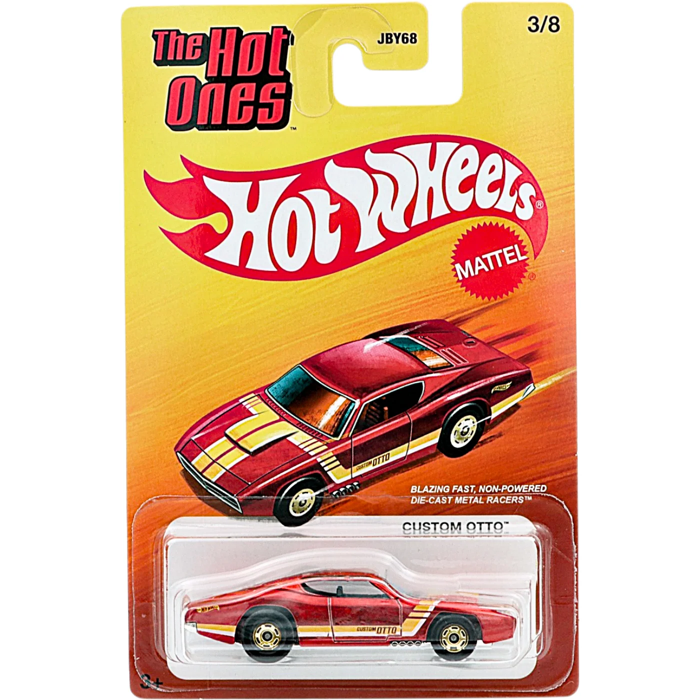 Custom Otto - Röd - The Hot Ones - Hot Wheels