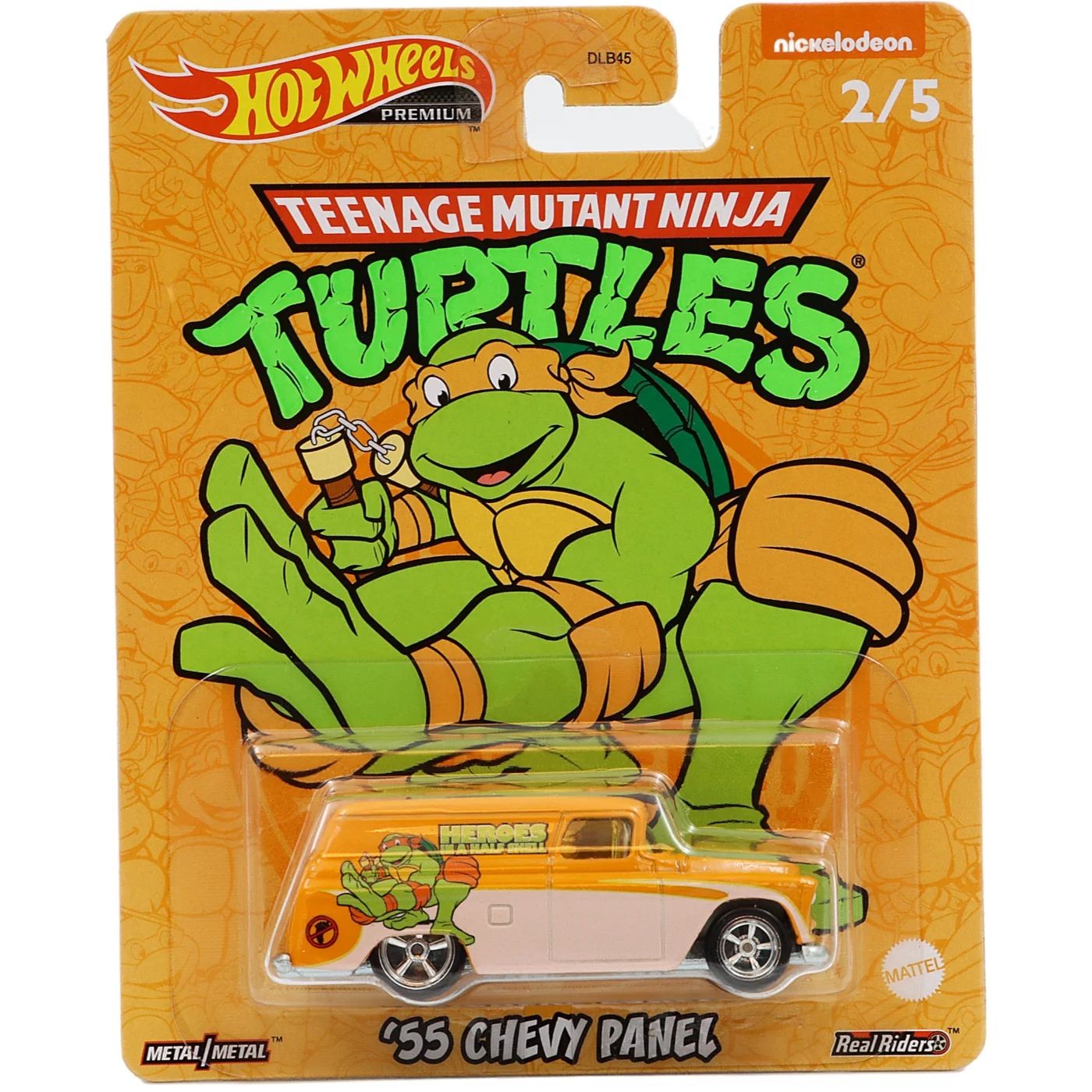 55 Chevy Panel – Turtles – Hot Wheels Premium