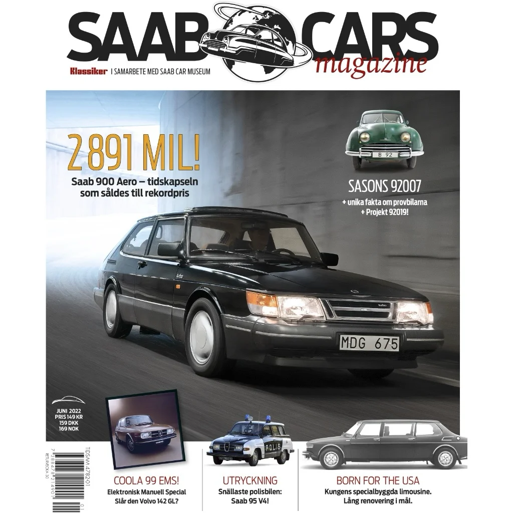 SAAB Cars Magazine #8 – 2022 – Klassiker – Tidning