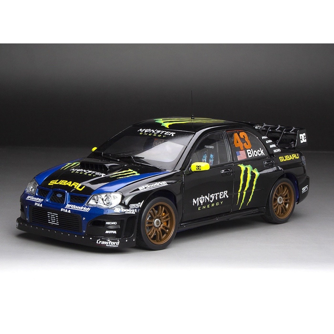 Läs mer om Subaru Impreza WRC06 - Ken Block - Sun Star - 1:18