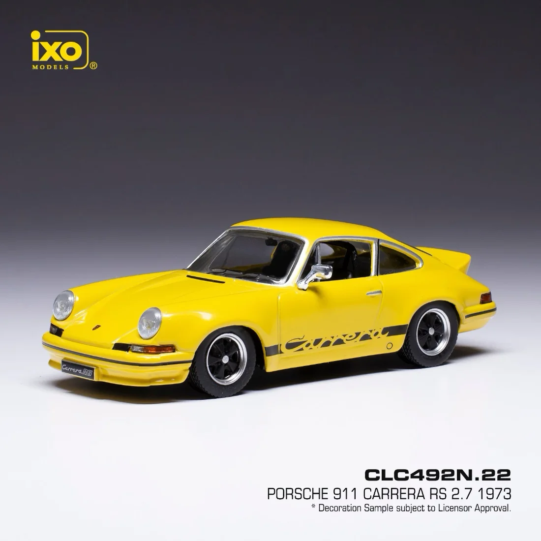 Porsche 911 Carrera RS 2.7 - 1973 - Gul - Ixo Models - 1:43