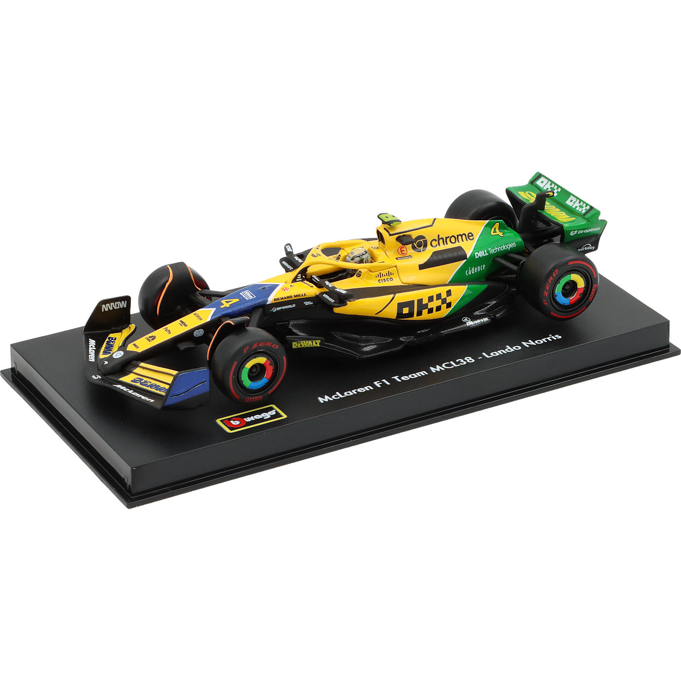 McLaren MCL38 - 2024 Monaco GP - Norris - Bburago - 1:43