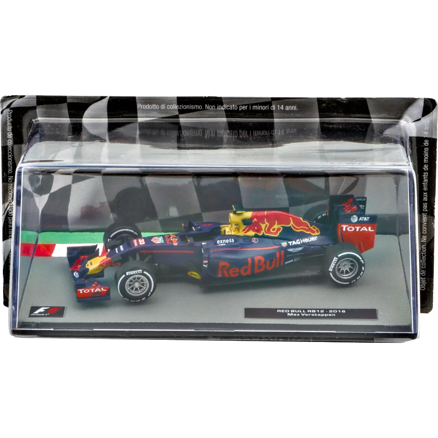 Läs mer om Red Bull RB12 - 2016 - Max Verstappen - Altaya - 1:43