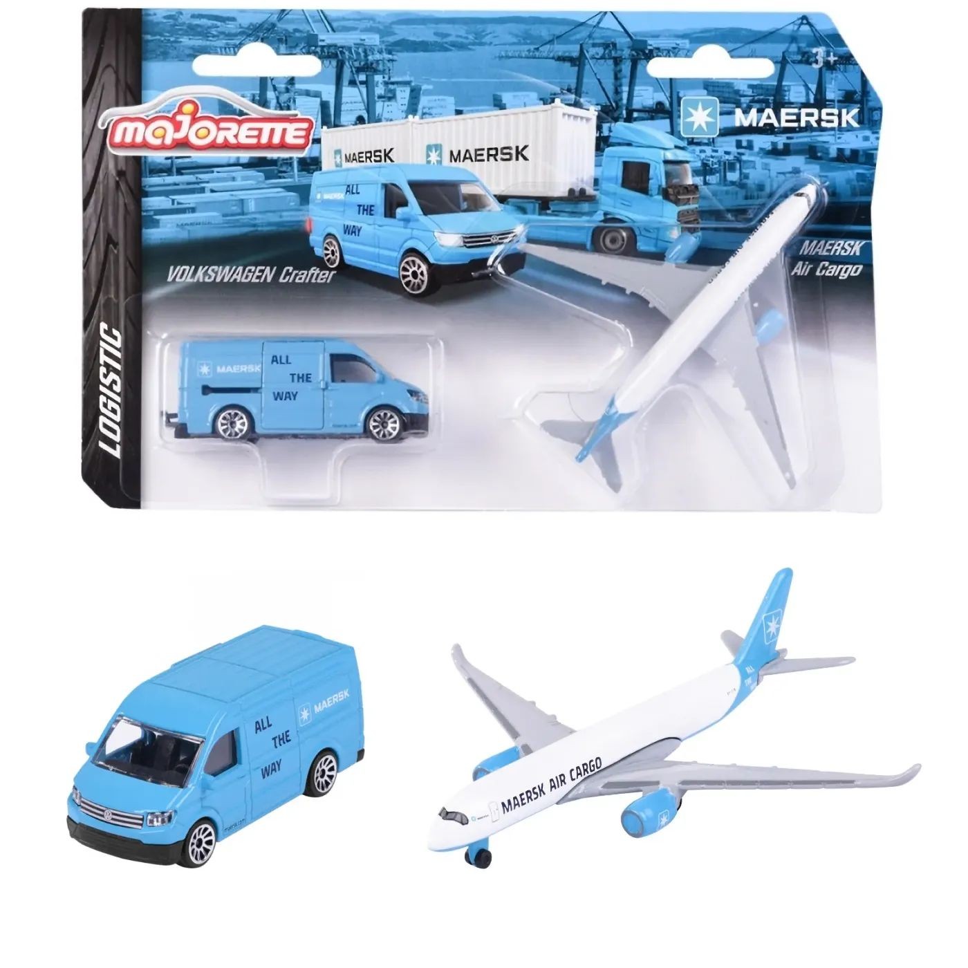 Läs mer om Volkswagen Crafter + MAERSK Air Cargo - Logistic - Majorette