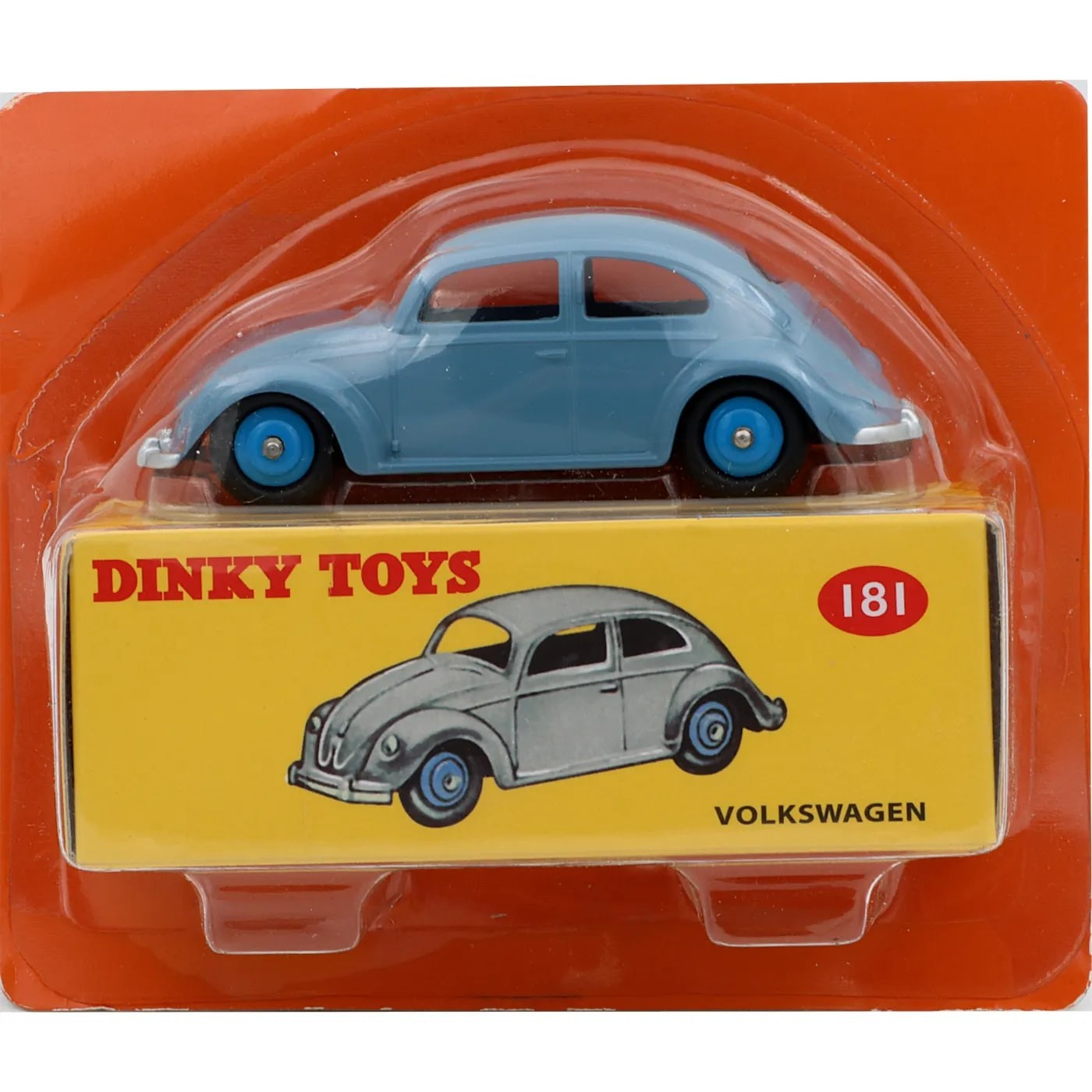 Läs mer om Volkswagen 1200 Beetle - Gråblå - 181 - Dinky Toys - 1:43