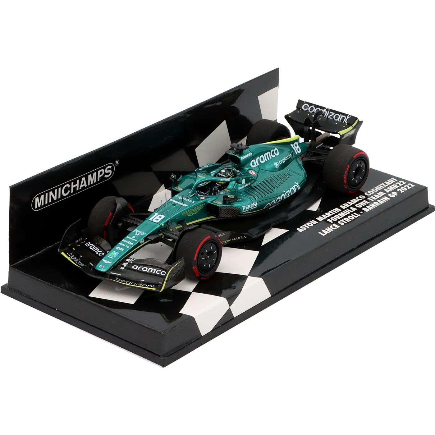 Aston Martin – AMR22 – Lance Stroll #18 – Minichamps – 1:43