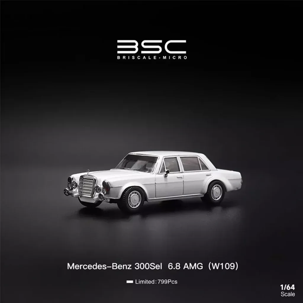 Mercedes-Benz 300 SEL 6.8 AMG (W109) - Vit - BSC - 1:64