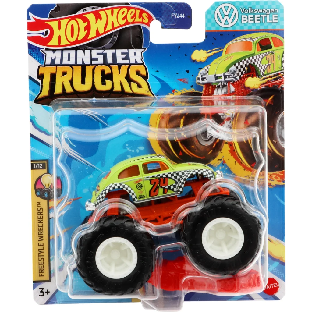 Läs mer om Volkswagen Beetle - Freestyle Wreckers - Monster Trucks - HW