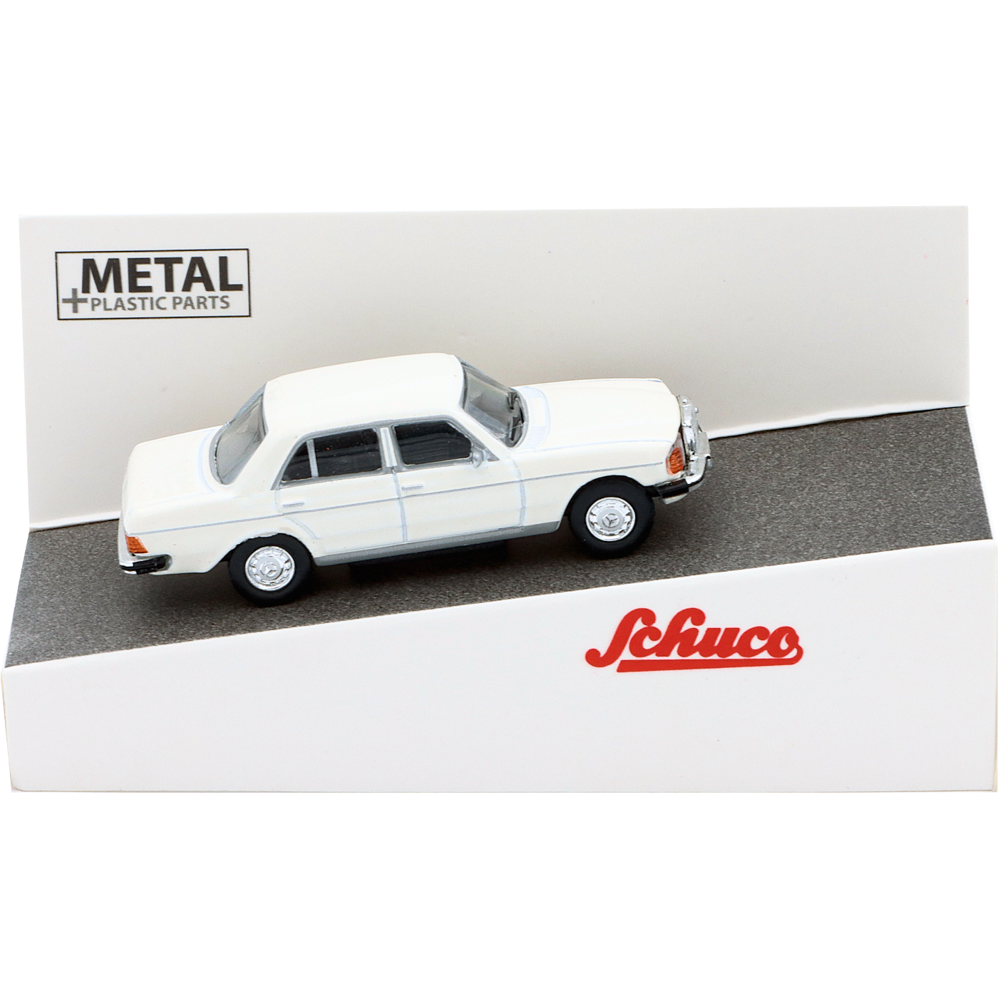Mercedes-Benz 280E (W123) - 1975 - Vit - Schuco - 1:87