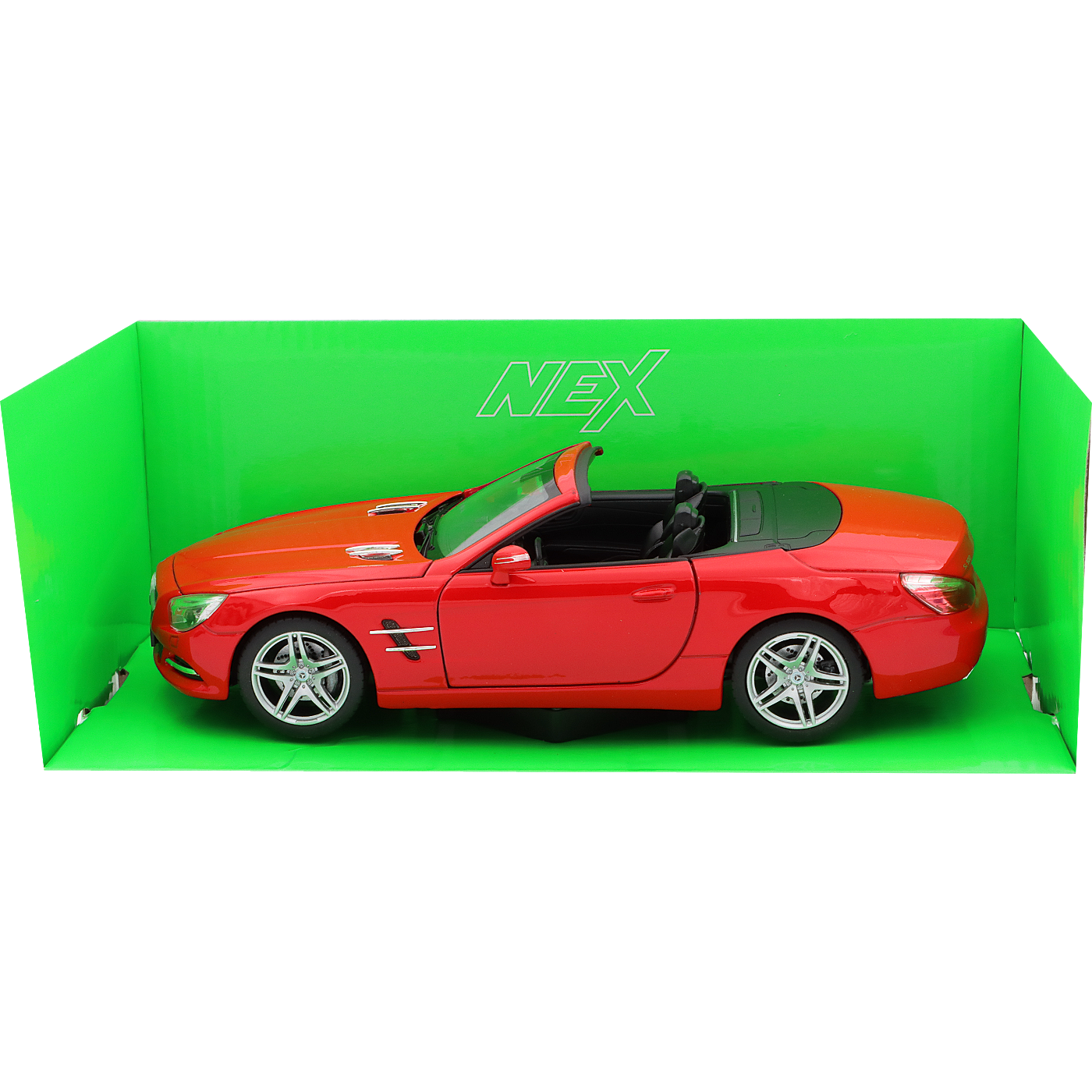 2012 Mercedes-Benz SL 500 - Röd - Welly - 1:24