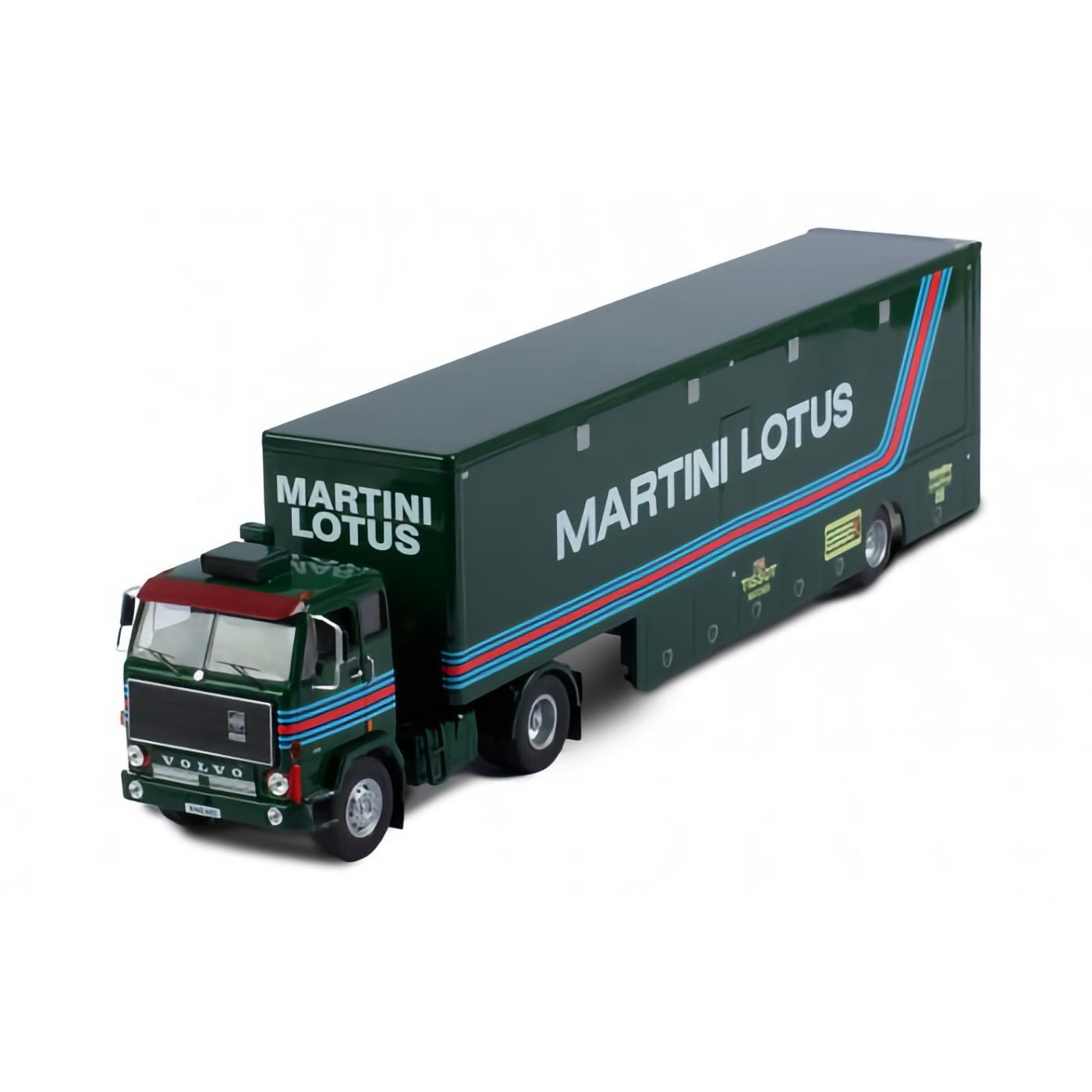 Volvo F88 Martini Lotus Racing Transport – Ixo Models – 1:43