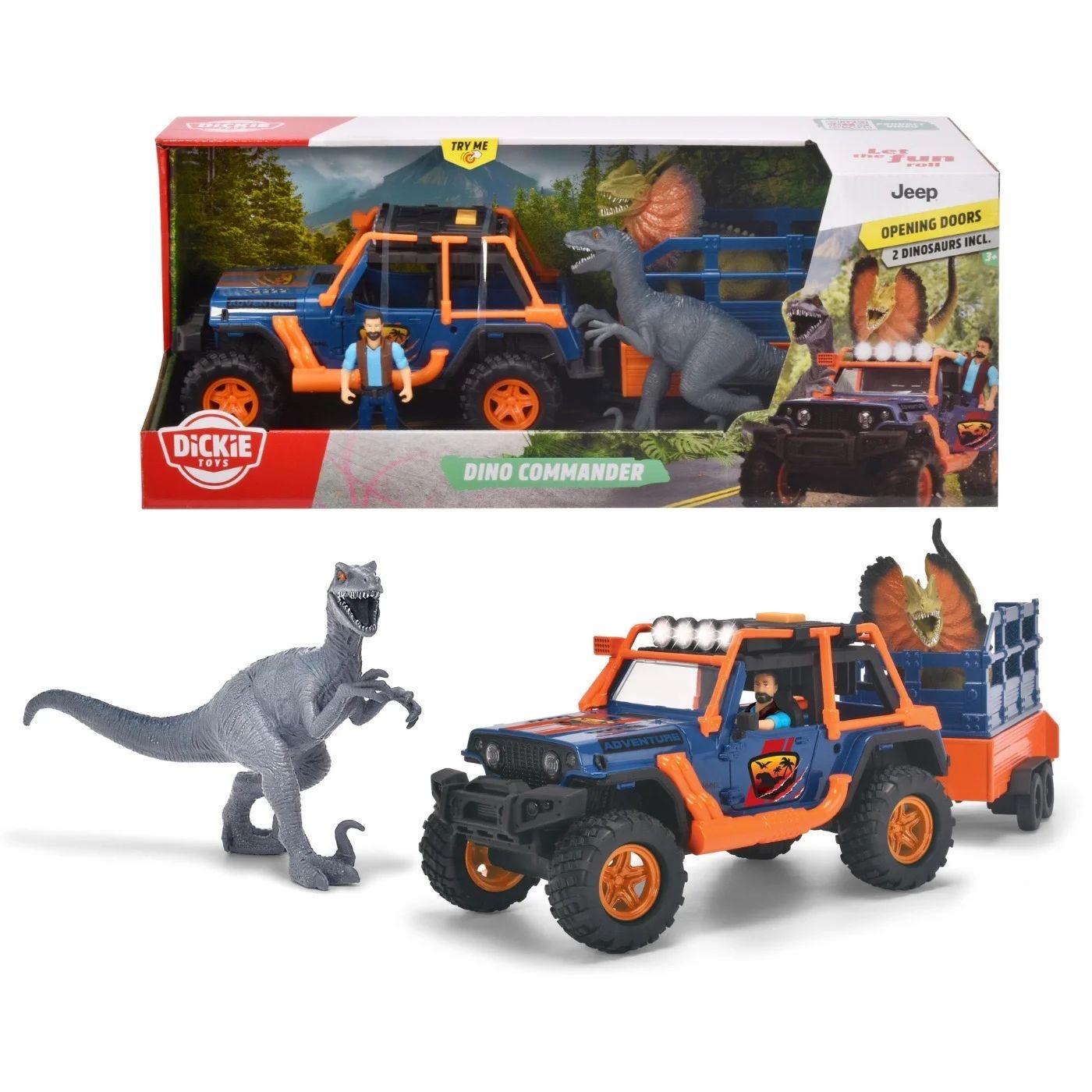 Dino Commander – Jeep – Dickie Toys