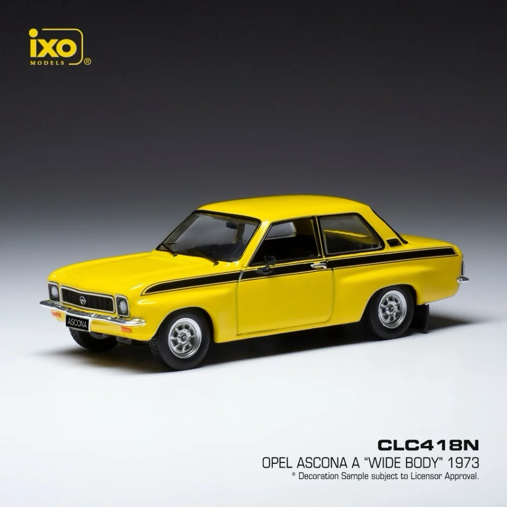 Opel Ascona A "Tuning" - 1973 - Gul - Ixo Models - 1:43