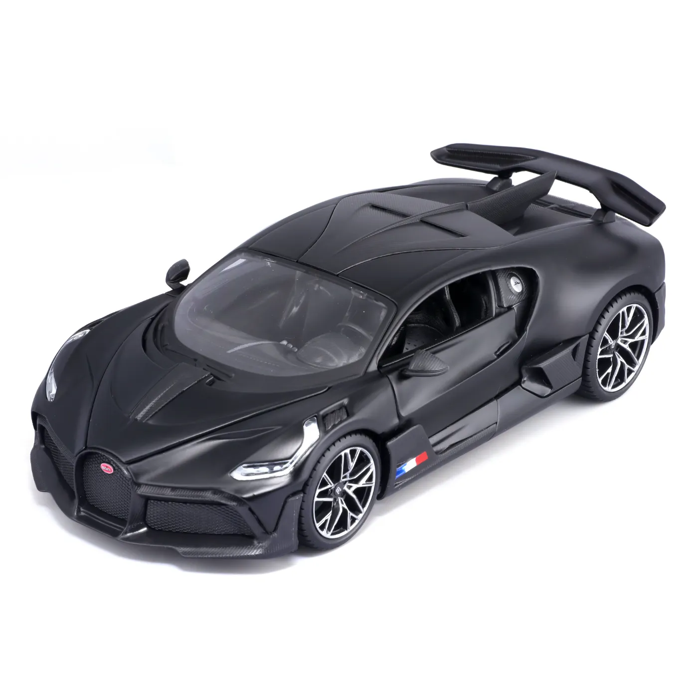 Bugatti Divo - Mattsvart - Maisto - 1:24
