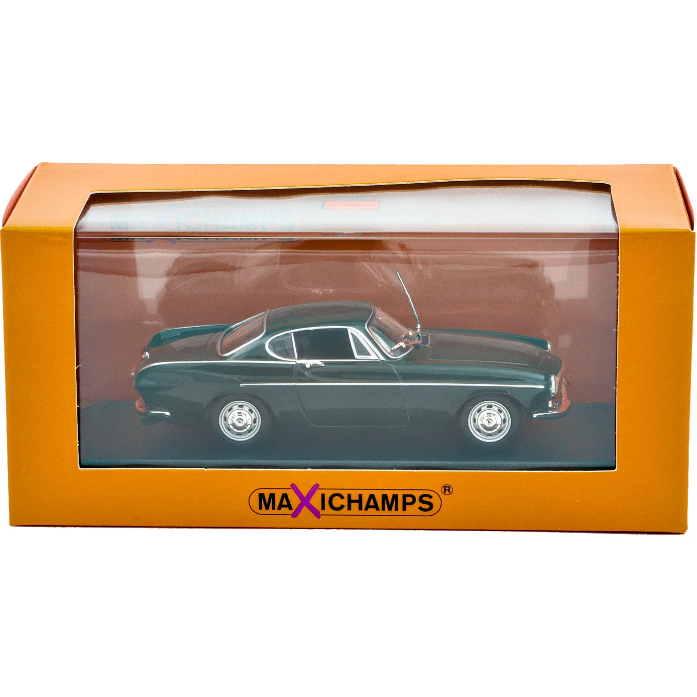 Volvo P1800S - 1969 - Mörkgrön - Maxichamps - 1:43
