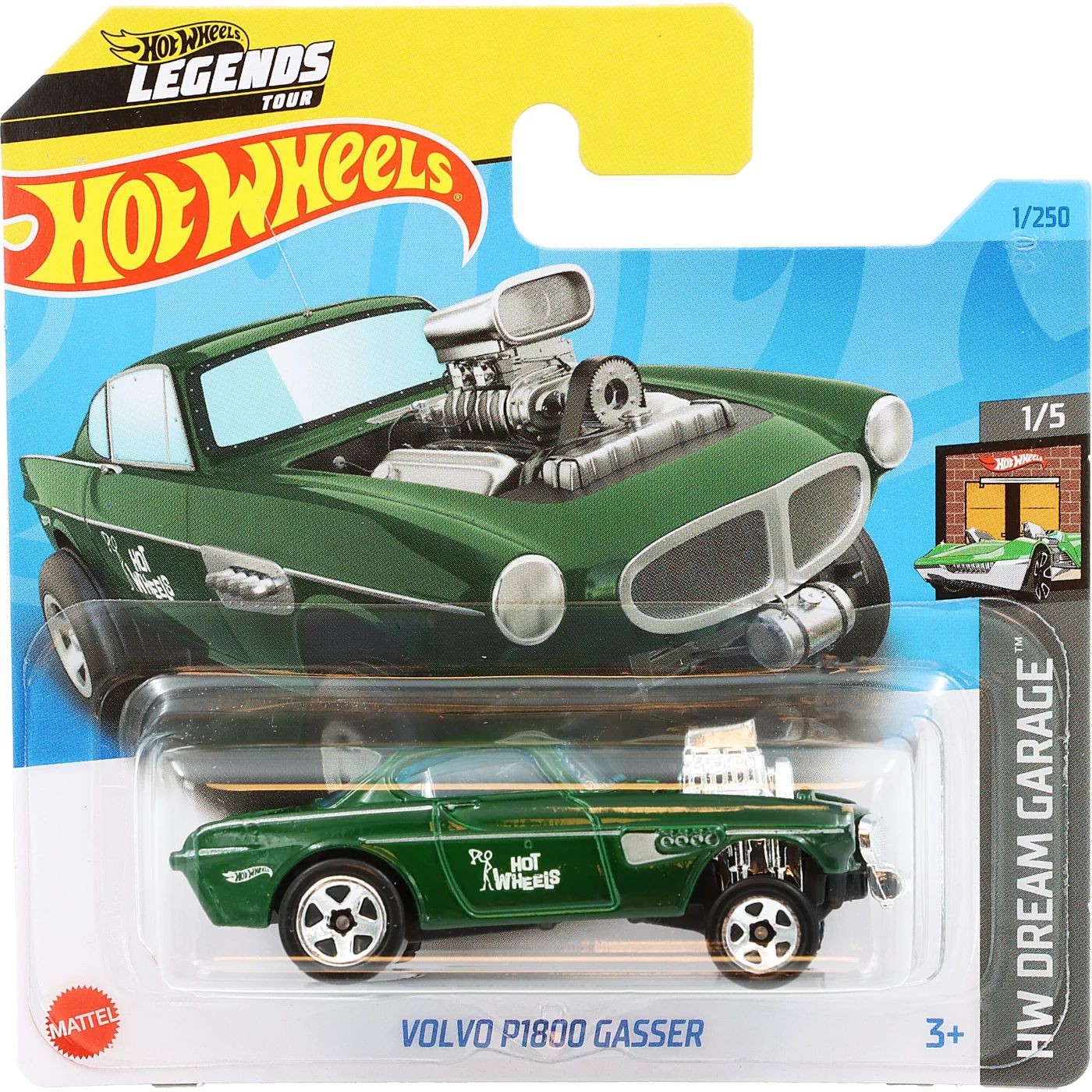 Volvo P1800 Gasser - Grön - Hot Wheels