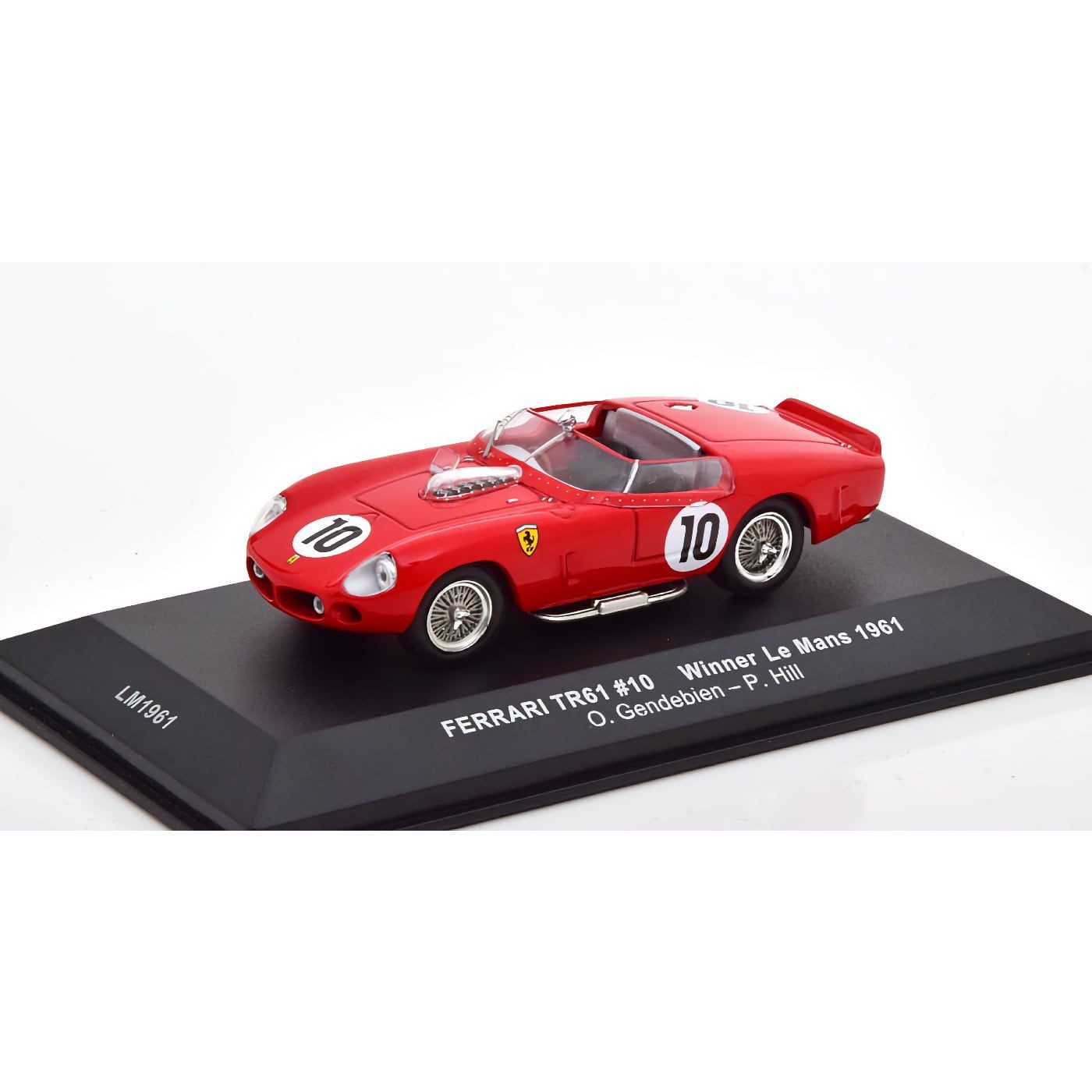 Läs mer om Le Mans 1961 Winner - Ferrari TR61 - Ixo Models - 1:43