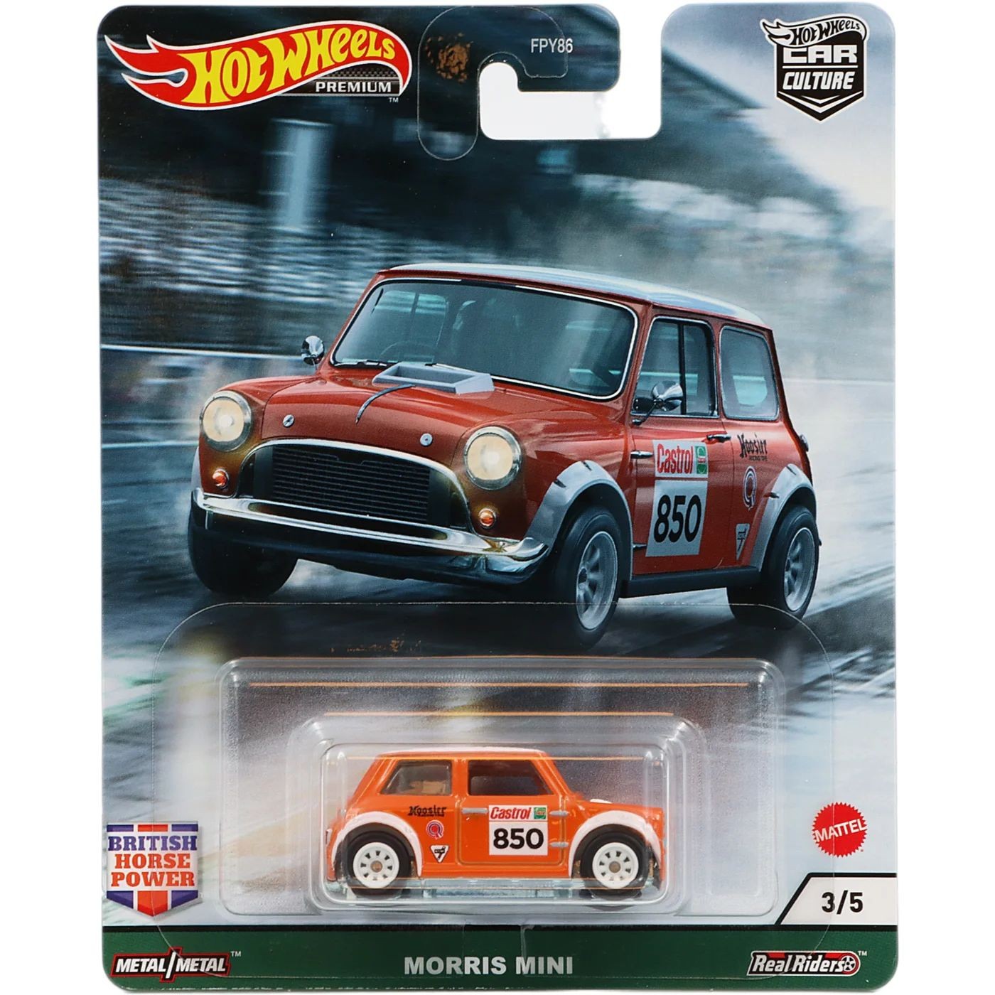 Läs mer om Morris Mini - British Horse Power - 2021 - Hot Wheels