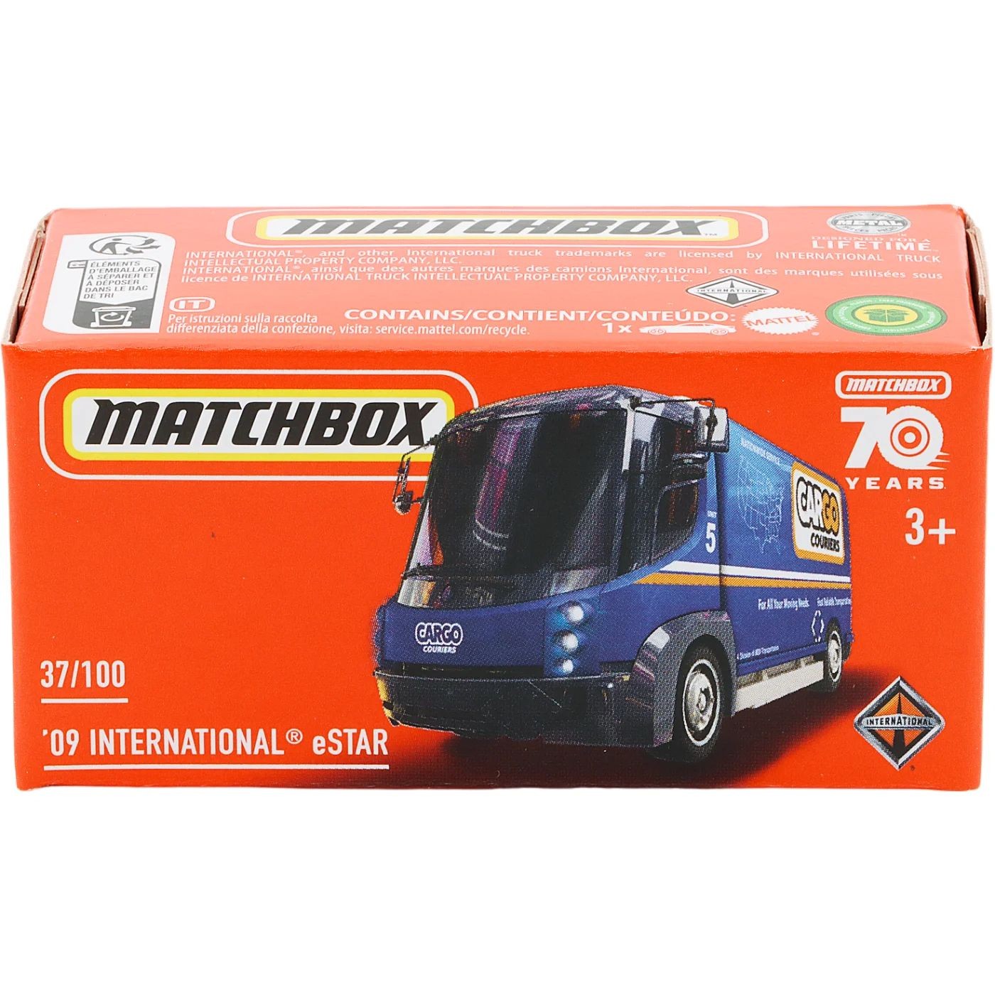 09 International eStar – Blå – Power Grab – Matchbox