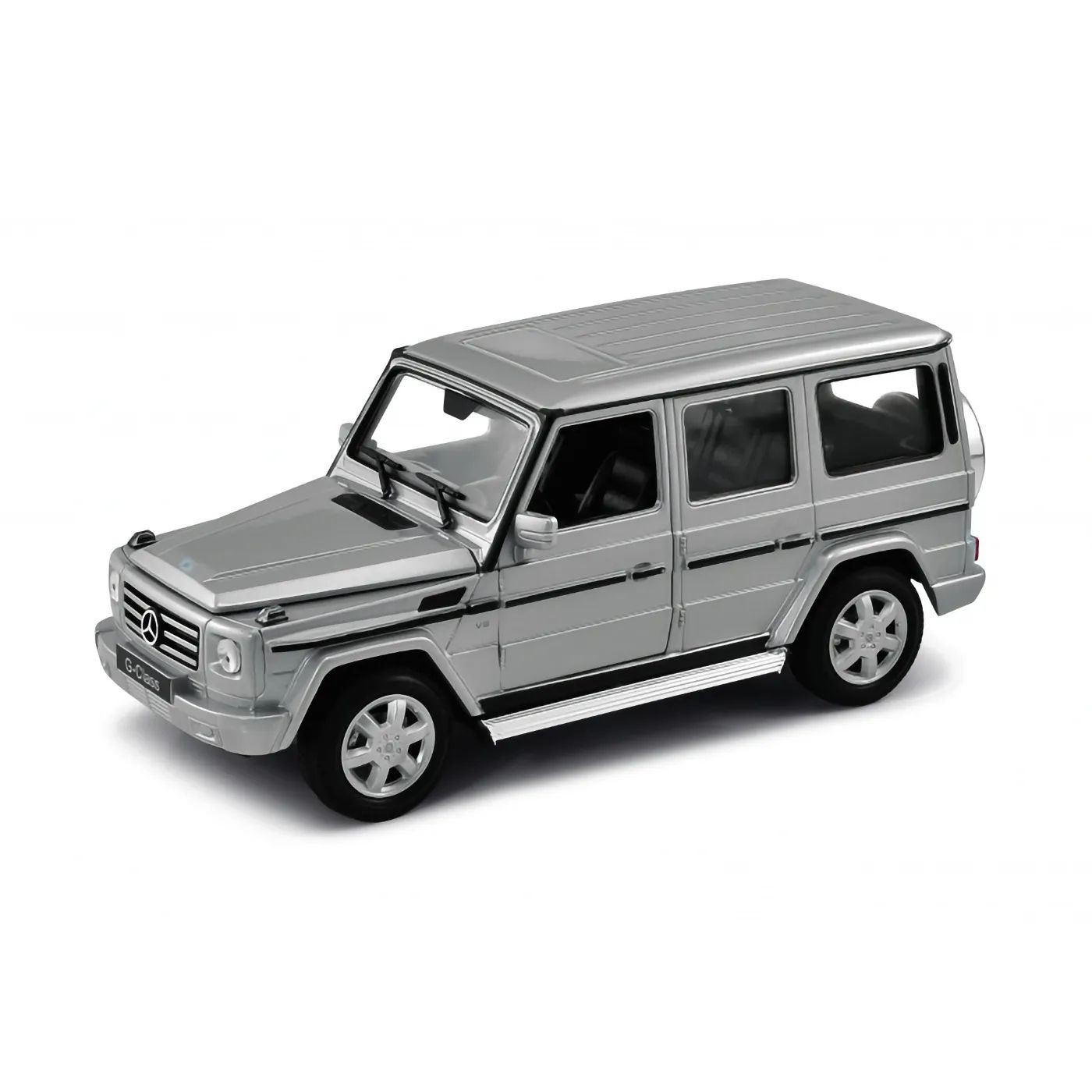 Läs mer om Mercedes-Benz G-Class - 2009 - Silver - Welly - 1:24