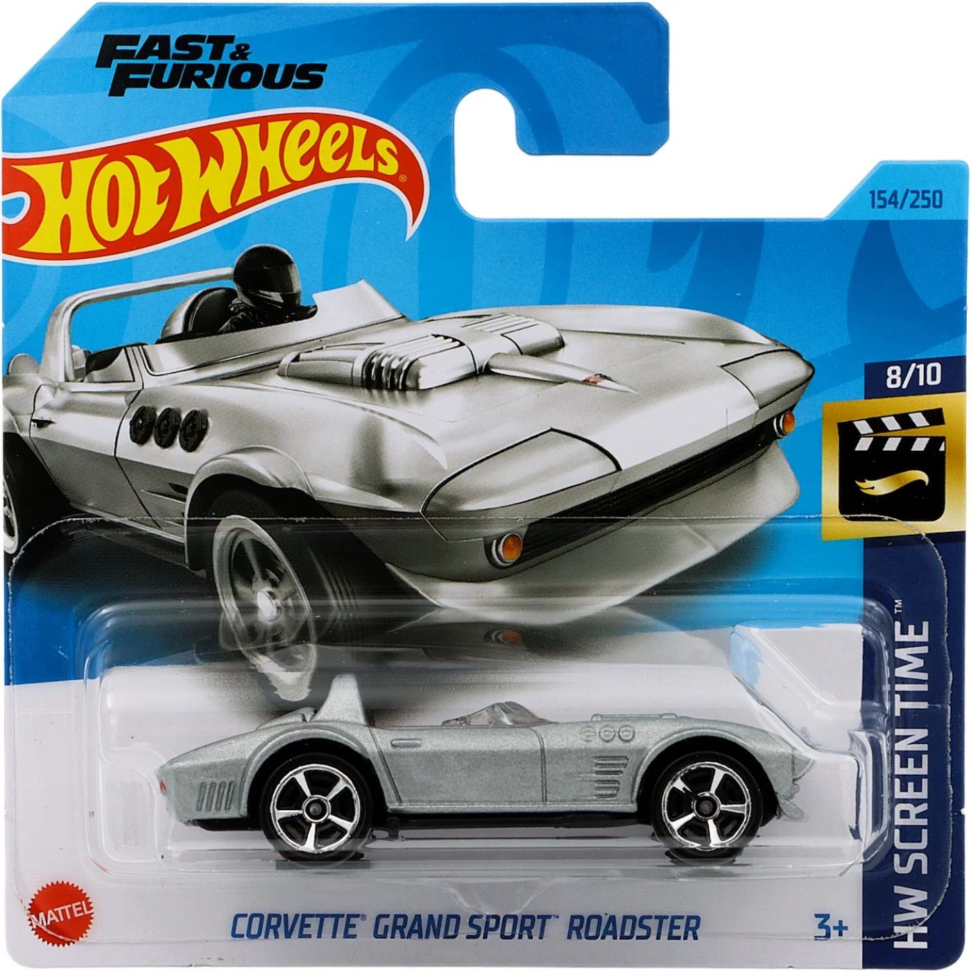 Corvette Grand Sport Roadster – HW Screen Time – Grå – HW