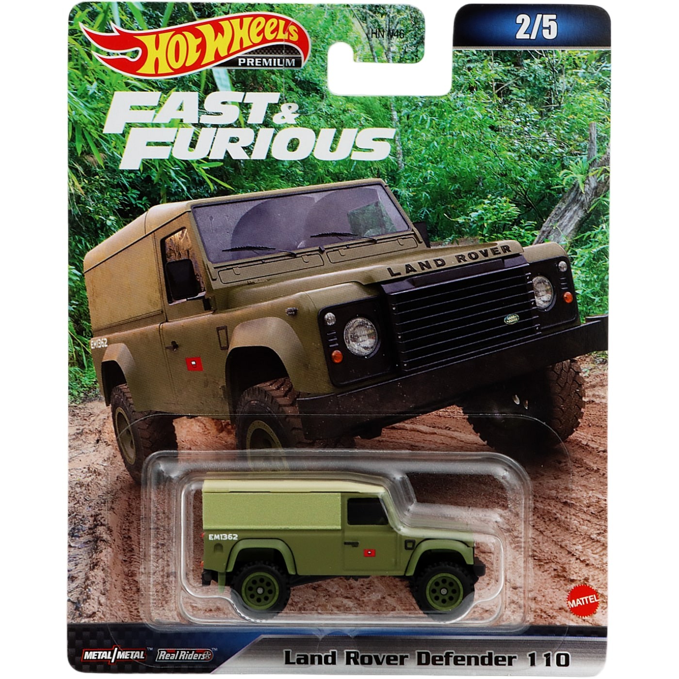 Läs mer om Land Rover Defender 110 - Fast & Furious - 2/5 - Hot Wheels