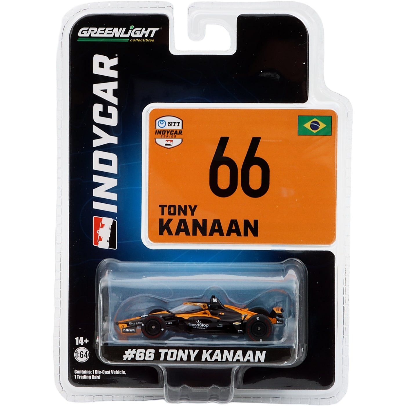 Läs mer om Indycar - 2023 - Tony Kanaan #66 - GreenLight - 1:64