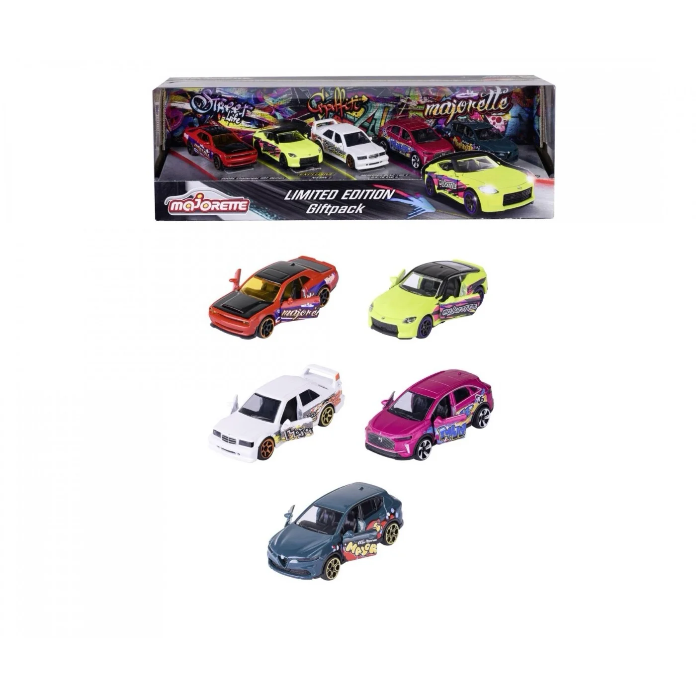 Limited Edition Giftpack (5 bilar) - Series 11 - Majorette