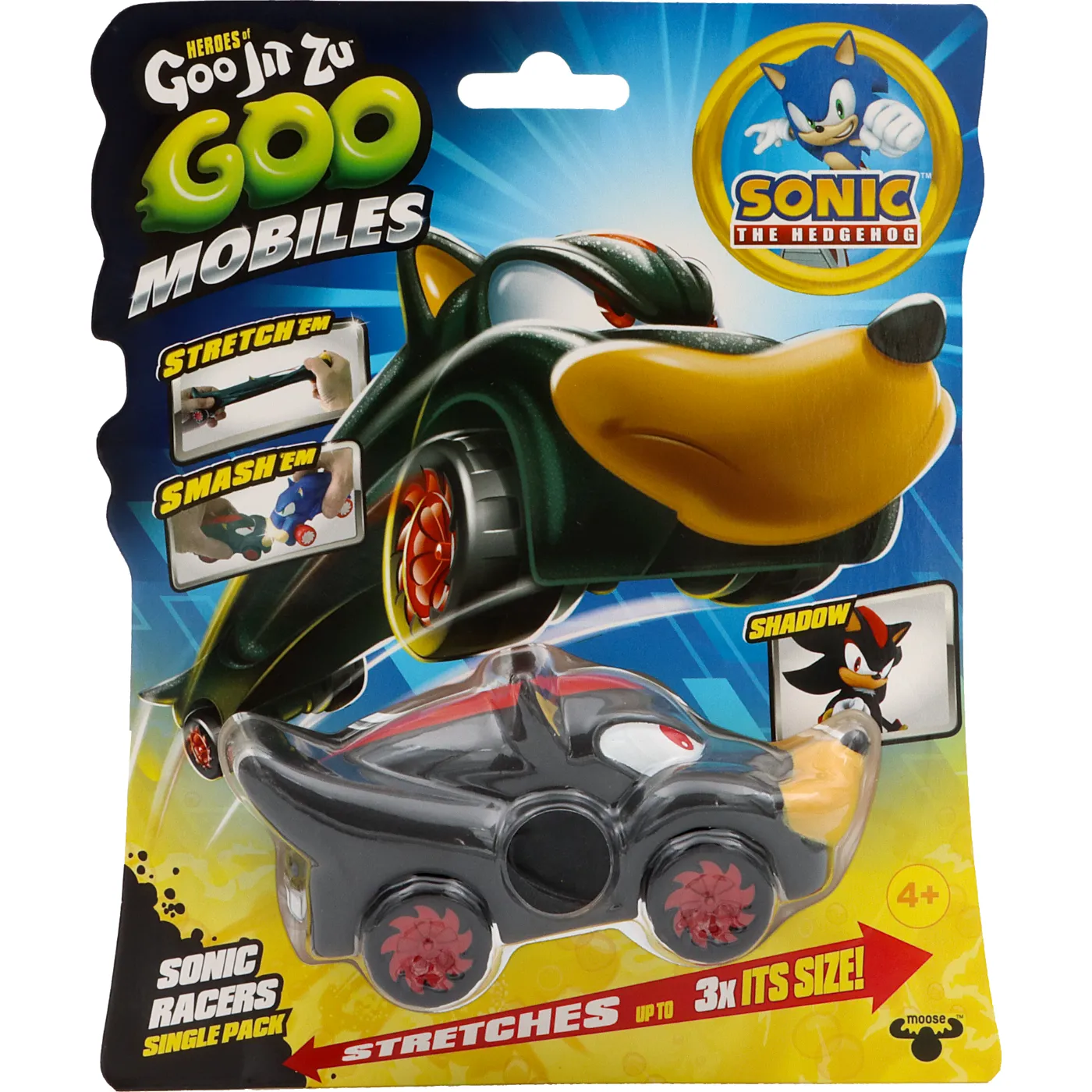 Shadow - Sonic the Hedgehog - Goo Jit Zu - 11-35 cm