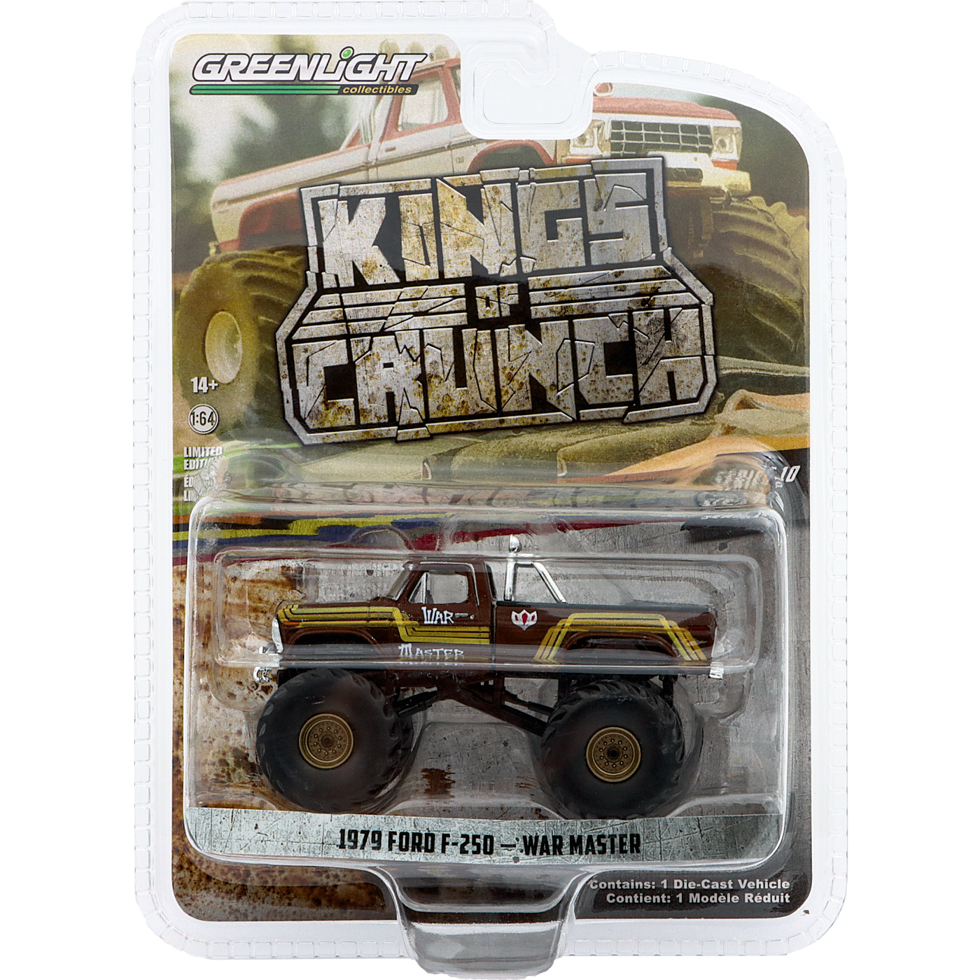 1979 Ford F-250 - War Master - Kings of Crunch - GreenLight - 1:64