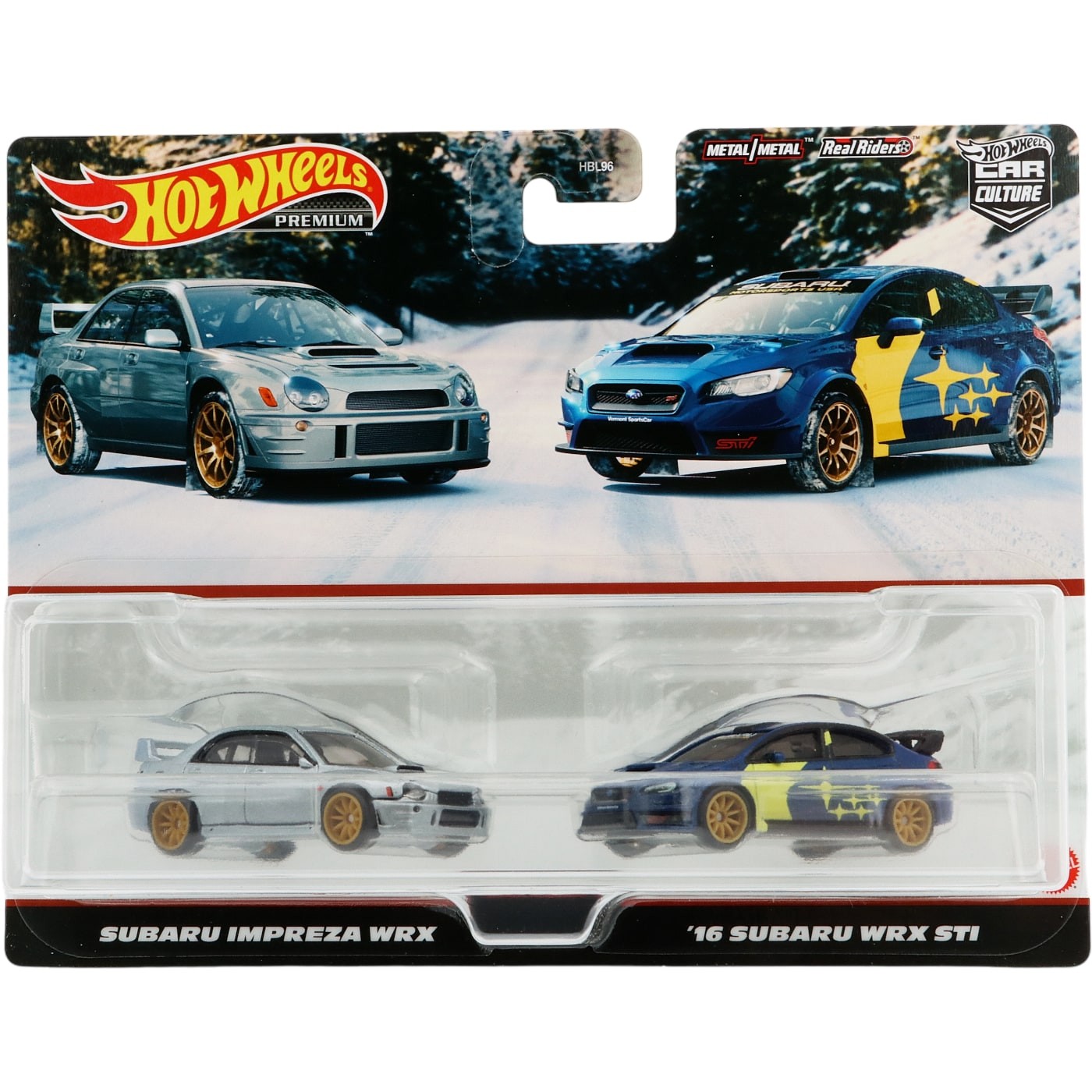 Läs mer om Subaru Impreza WRX + 16 Subaru WRX STI - 2-pack - HW