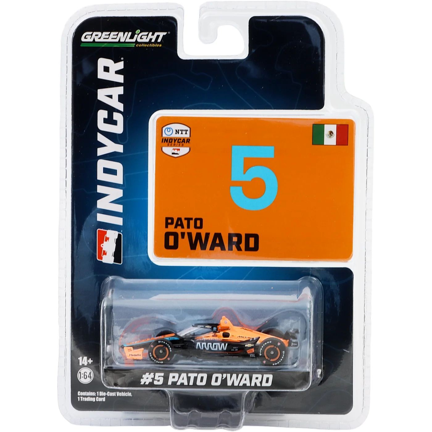 Läs mer om Indycar - 2023 - Pato OWard #5 - GreenLight - 1:64