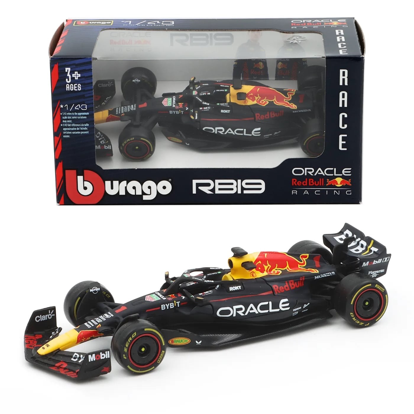 F1 – Red Bull – RB19 – #1 M.Verstappen – Bburago – 1:43