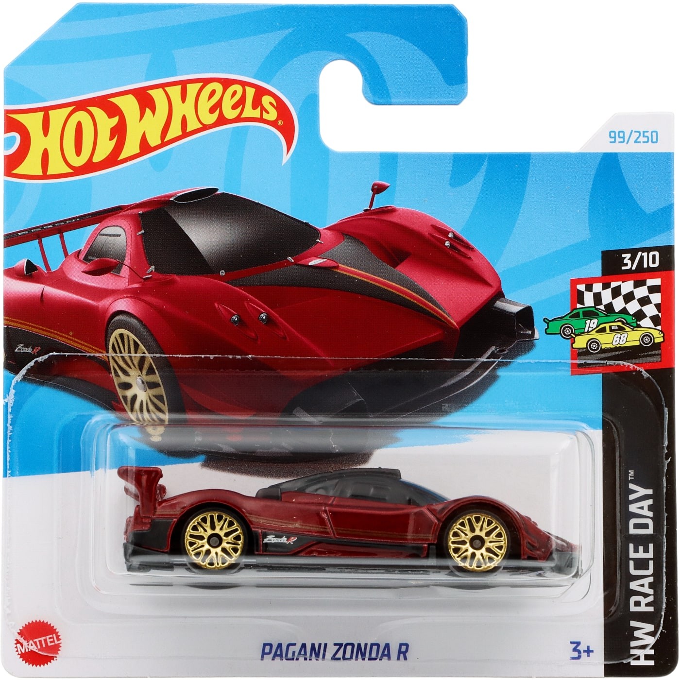 Läs mer om Pagani Zonda R - Röd - HW Race Day - Hot Wheels