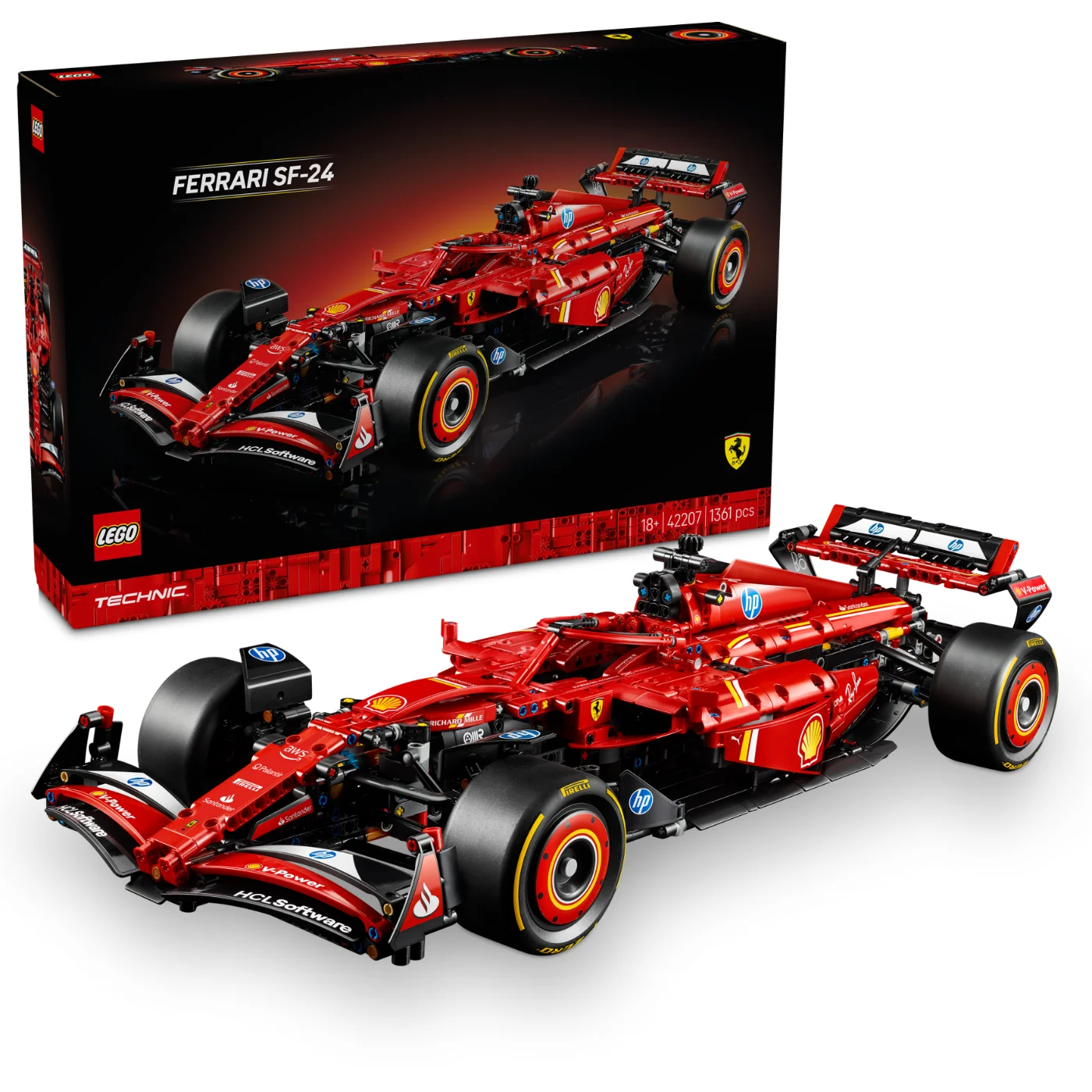 Ferrari SF-24 - F1 - Technic - 42207 - LEGO