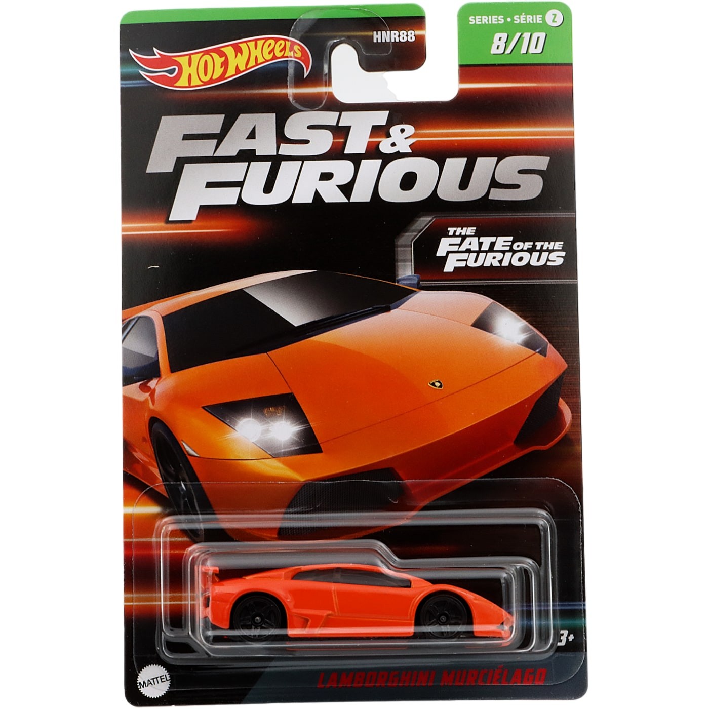 Läs mer om Lamborghini Murcielago - Orange - F&F - S2 8/10 - Hot Wheels