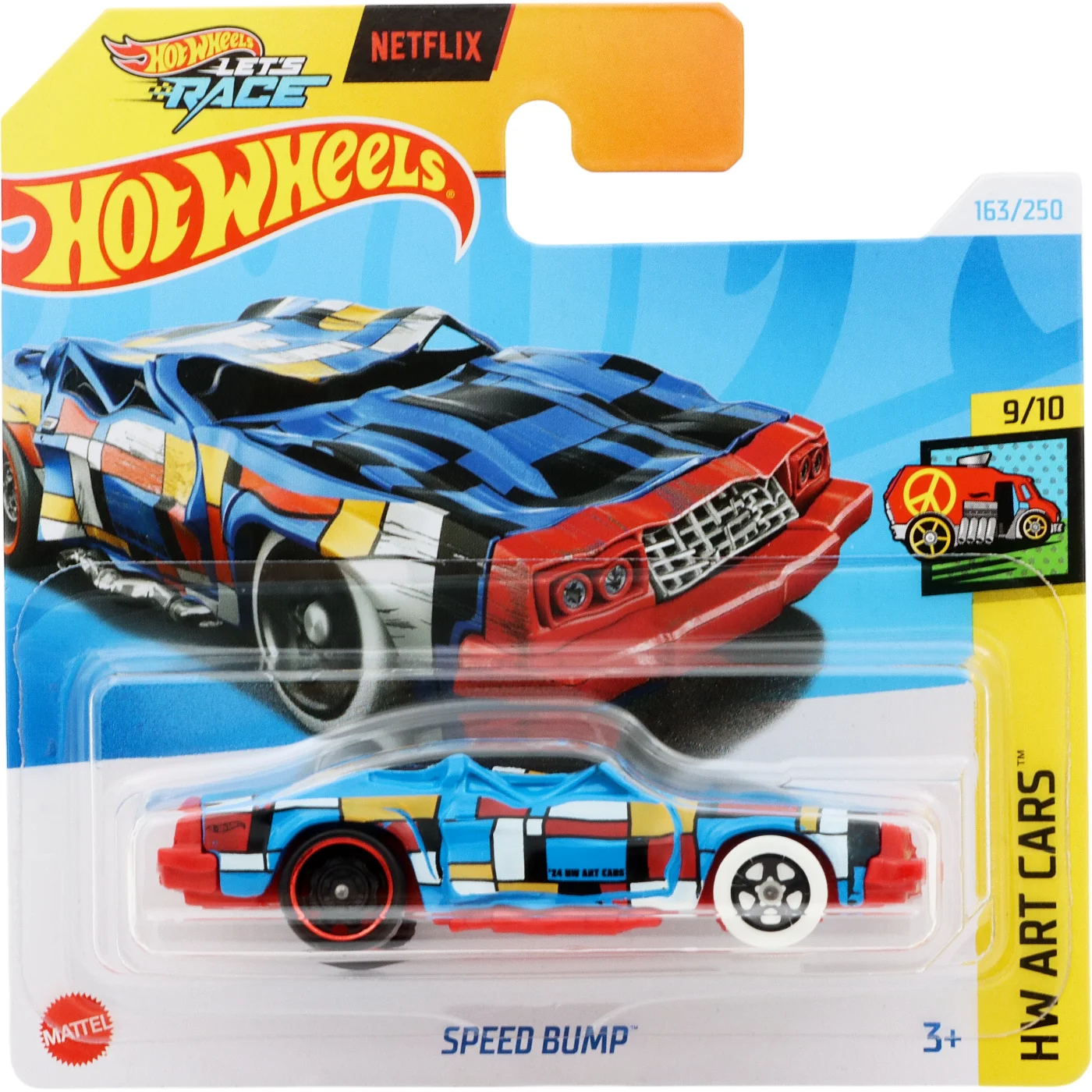 Läs mer om Speed Bump - HW Art Cars - Hot Wheels