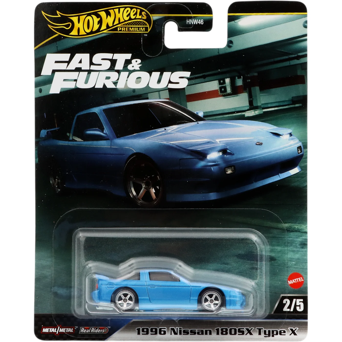 Läs mer om SKADAD FÖRPACKNING - 1996 Nissan 180SX Type X - Fast & Furious - Hot Wheels