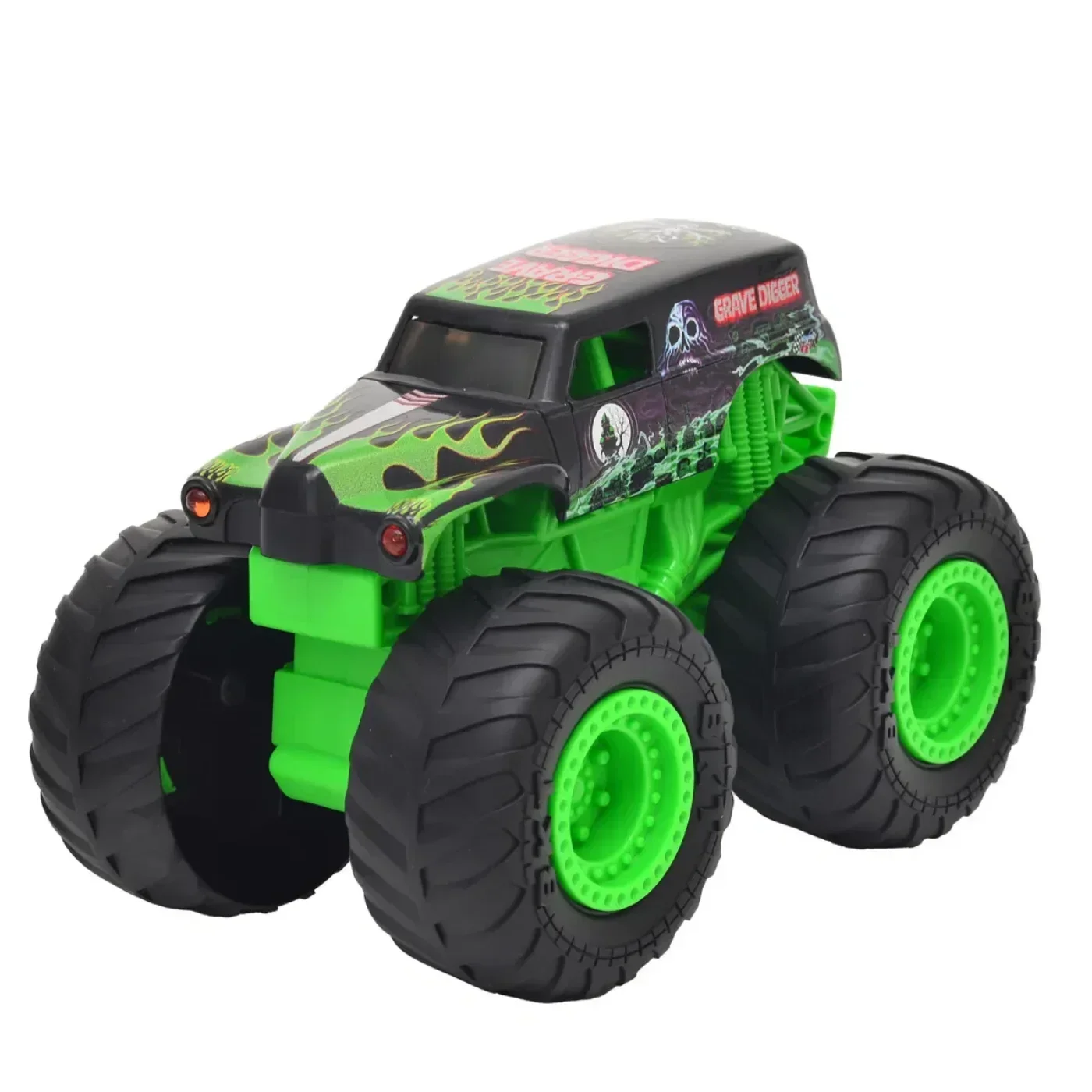 Grave Digger - Monster Jam - Ljud och Ljus - 21 cm