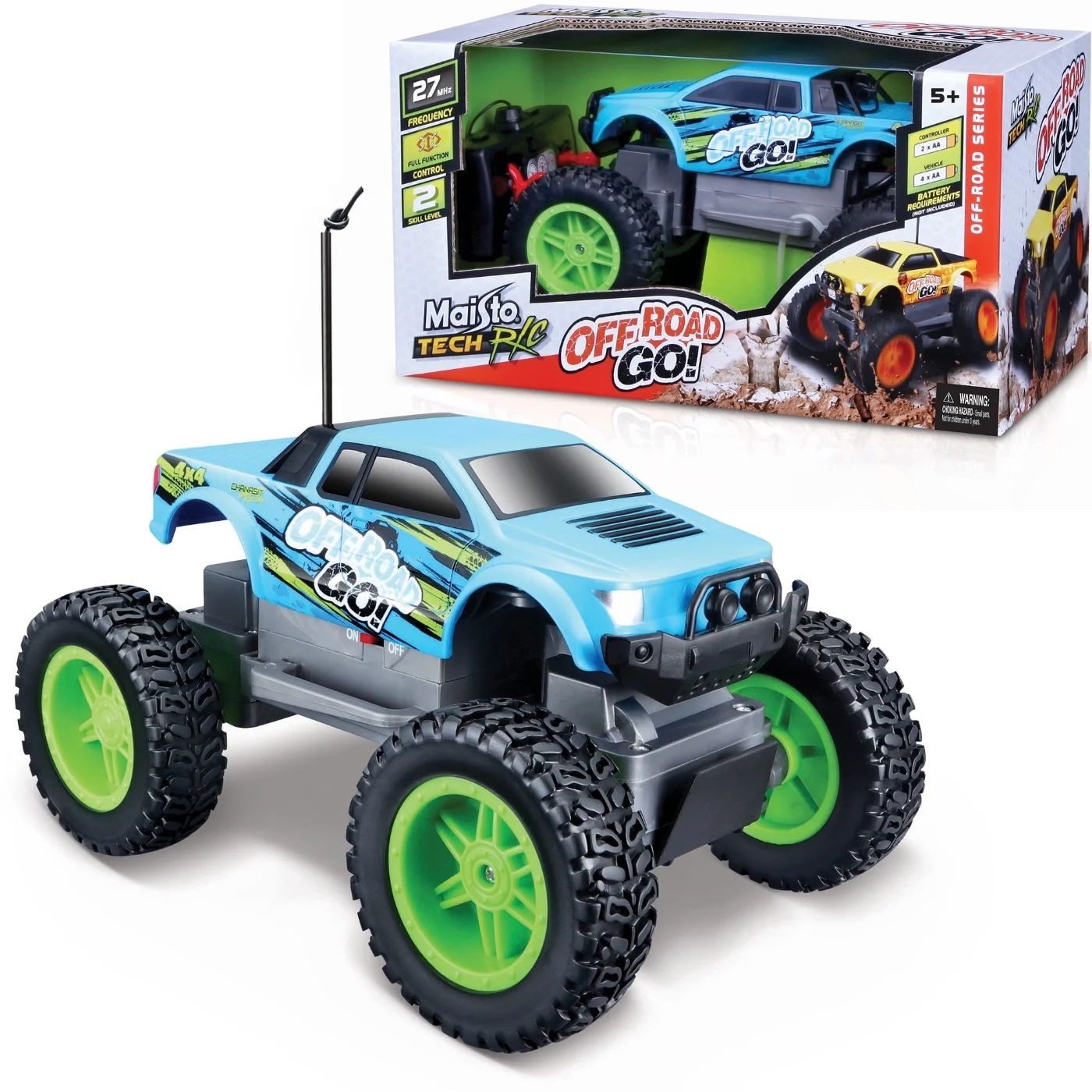 Läs mer om Off Road Go! - Blå - Tech R/C - Maisto