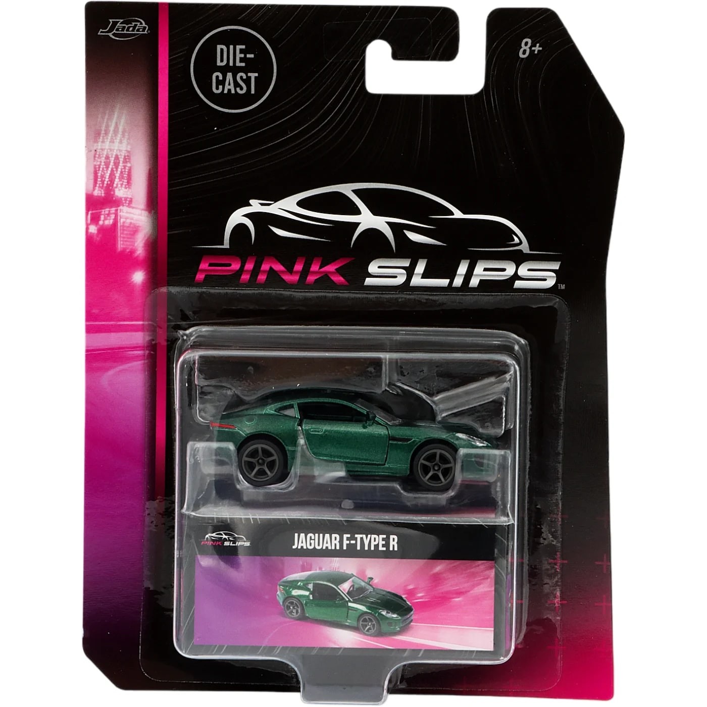 Läs mer om Jaguar F-Type R - Pink Slips - Jada Toys - 7 cm