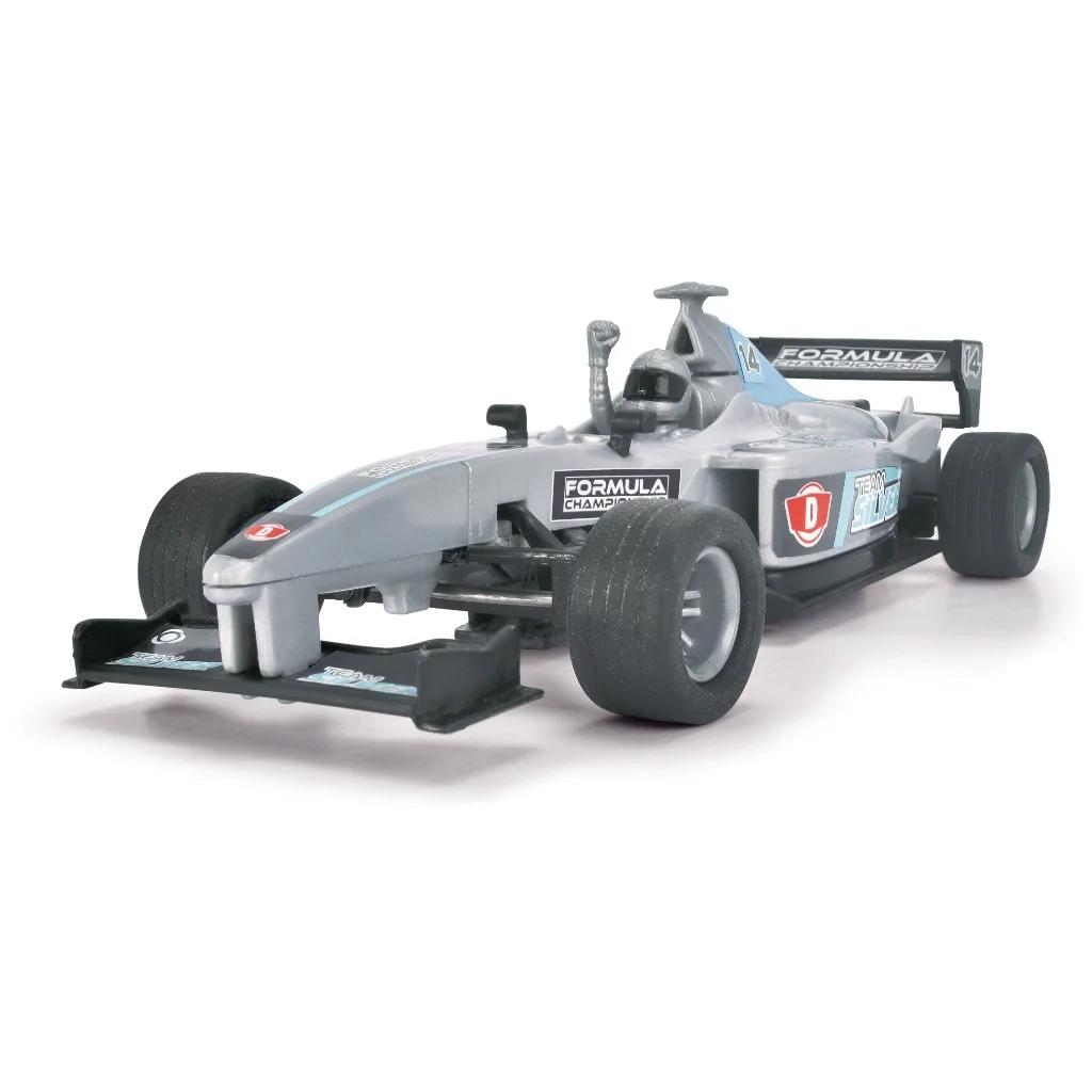 Formula Racer - Formel-1-bil med dragrep - Dickie Toys (Silver)