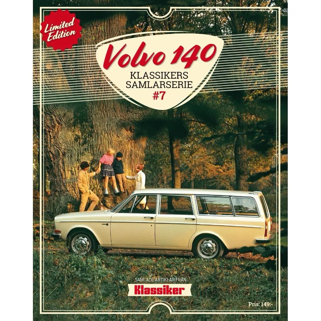 Volvo 140 – Klassikers Samlarserie #7 – Tidning