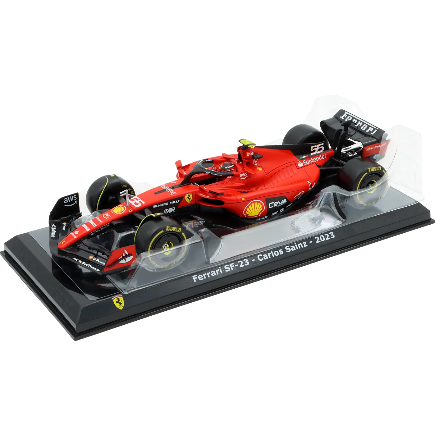 F1 – Ferrari – SF-23 – Carlos Sainz #55 – Bburago – 1:24