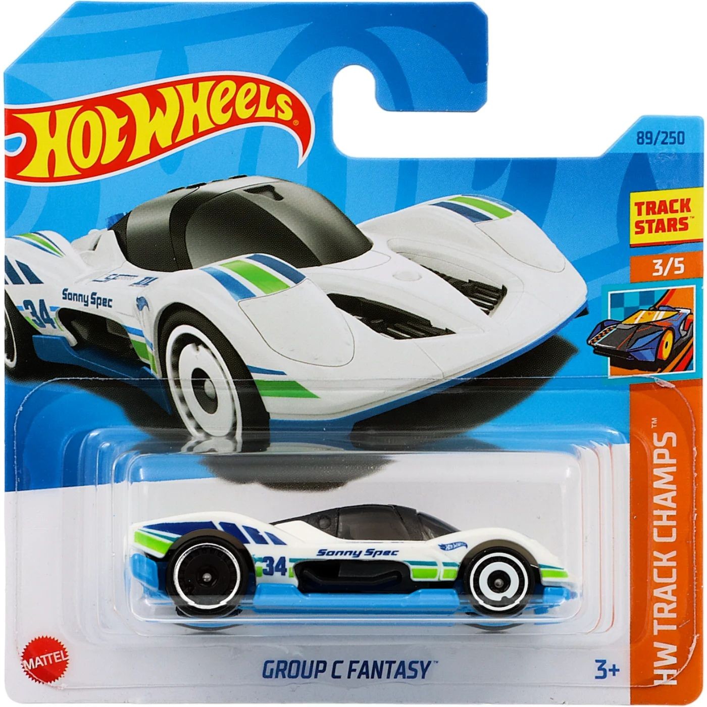 Group C Fantasy – HW Track Champs – Vit – Hot Wheels