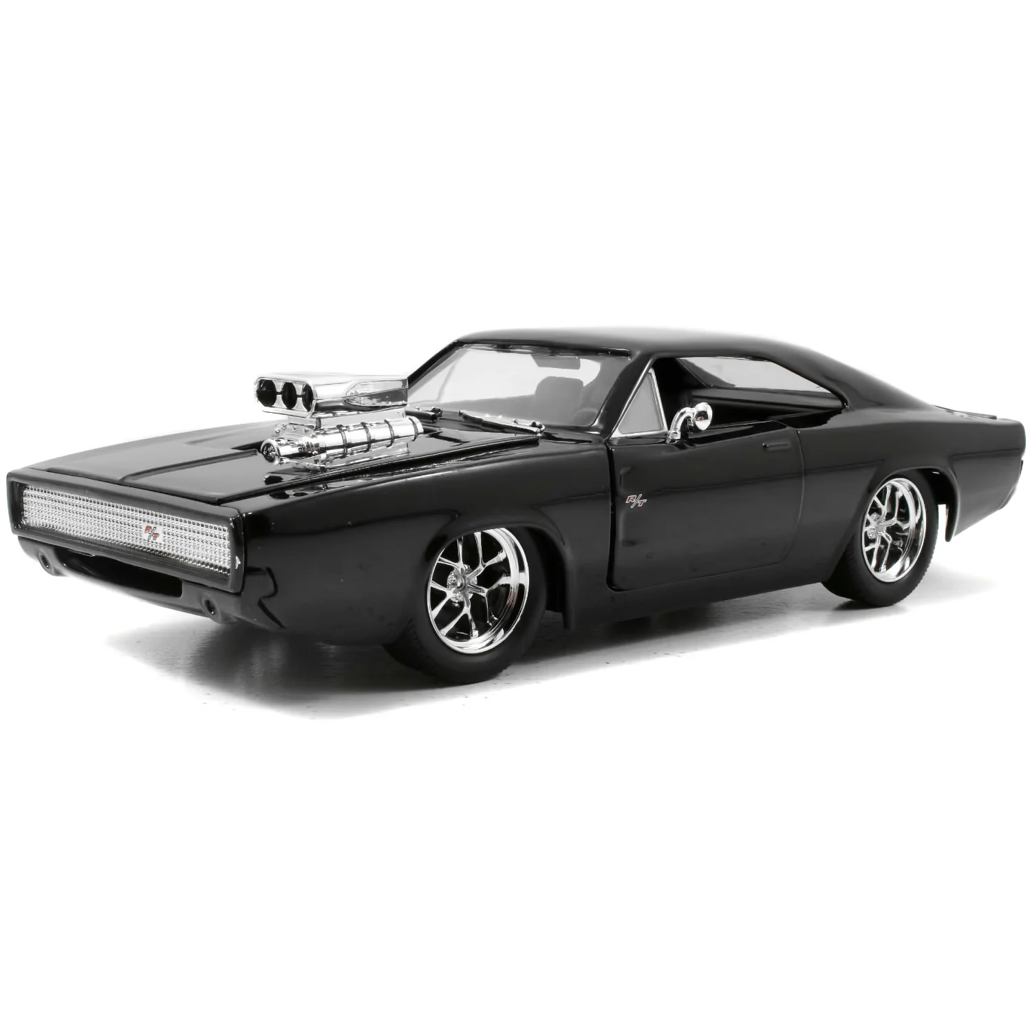 1970 Dodge Charger R/T - Svart - Fast & Furious - Jada - 1:24