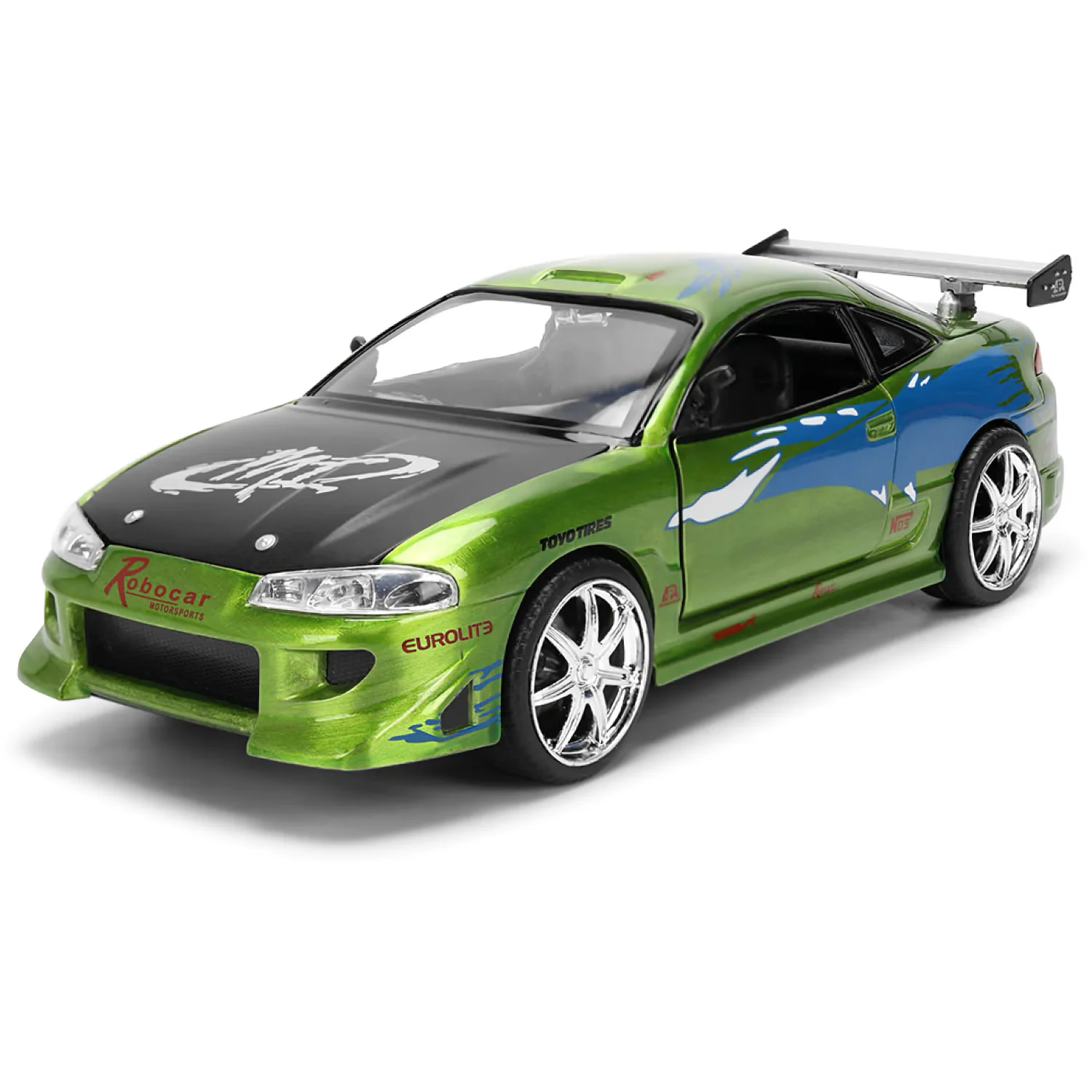 Brian's Mitsubishi Eclipse - 1995 - Fast & Furious - Jada - 1:24